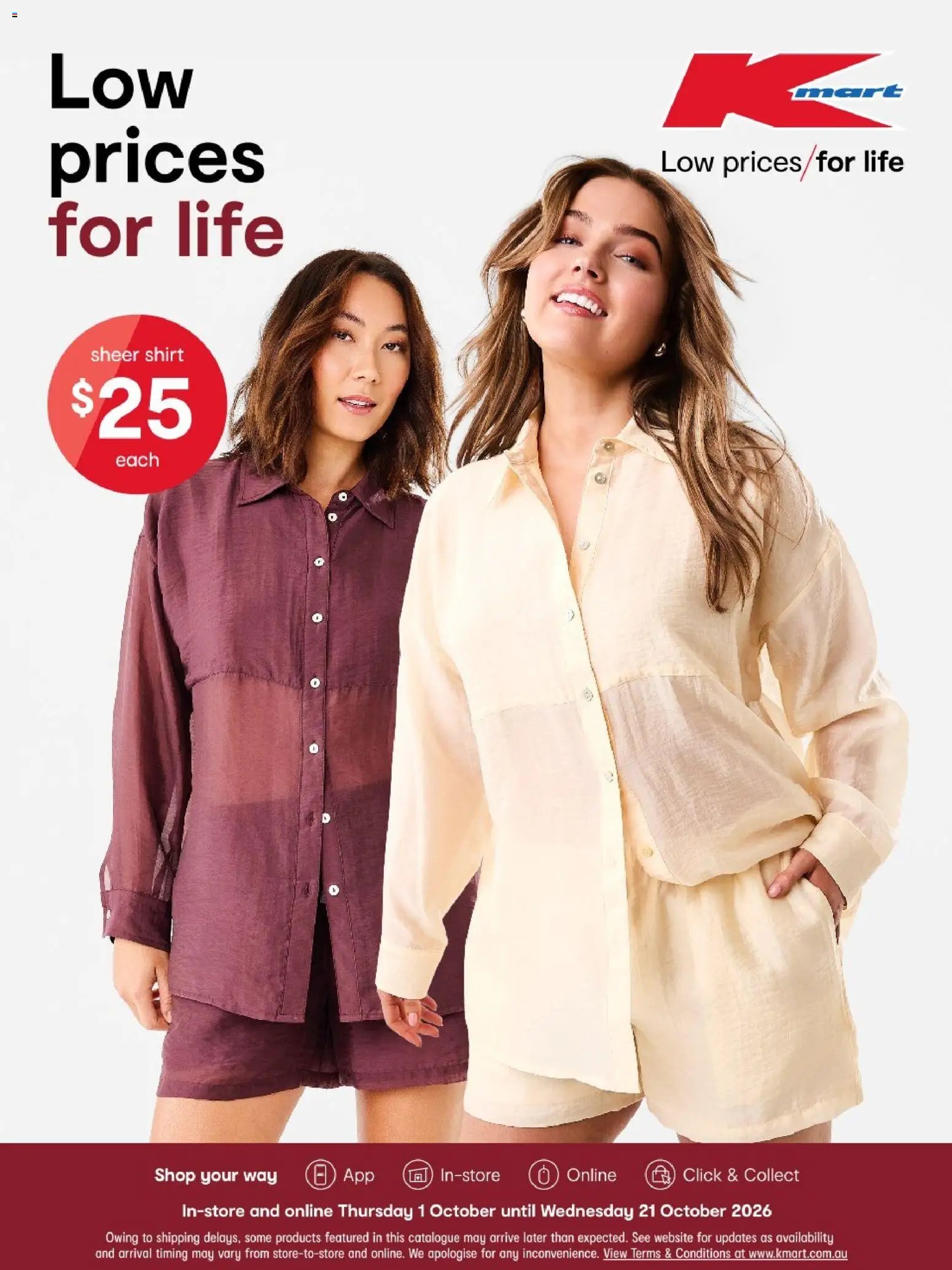 Kmart catalogue Low Prices For Life