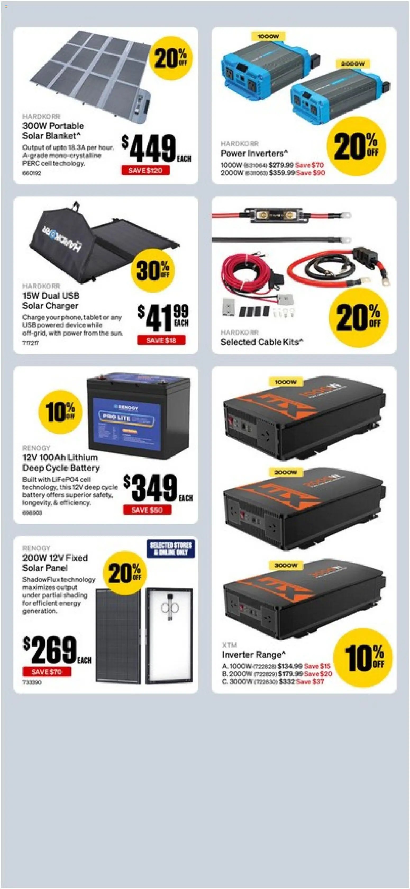 Supercheap Auto catalogue