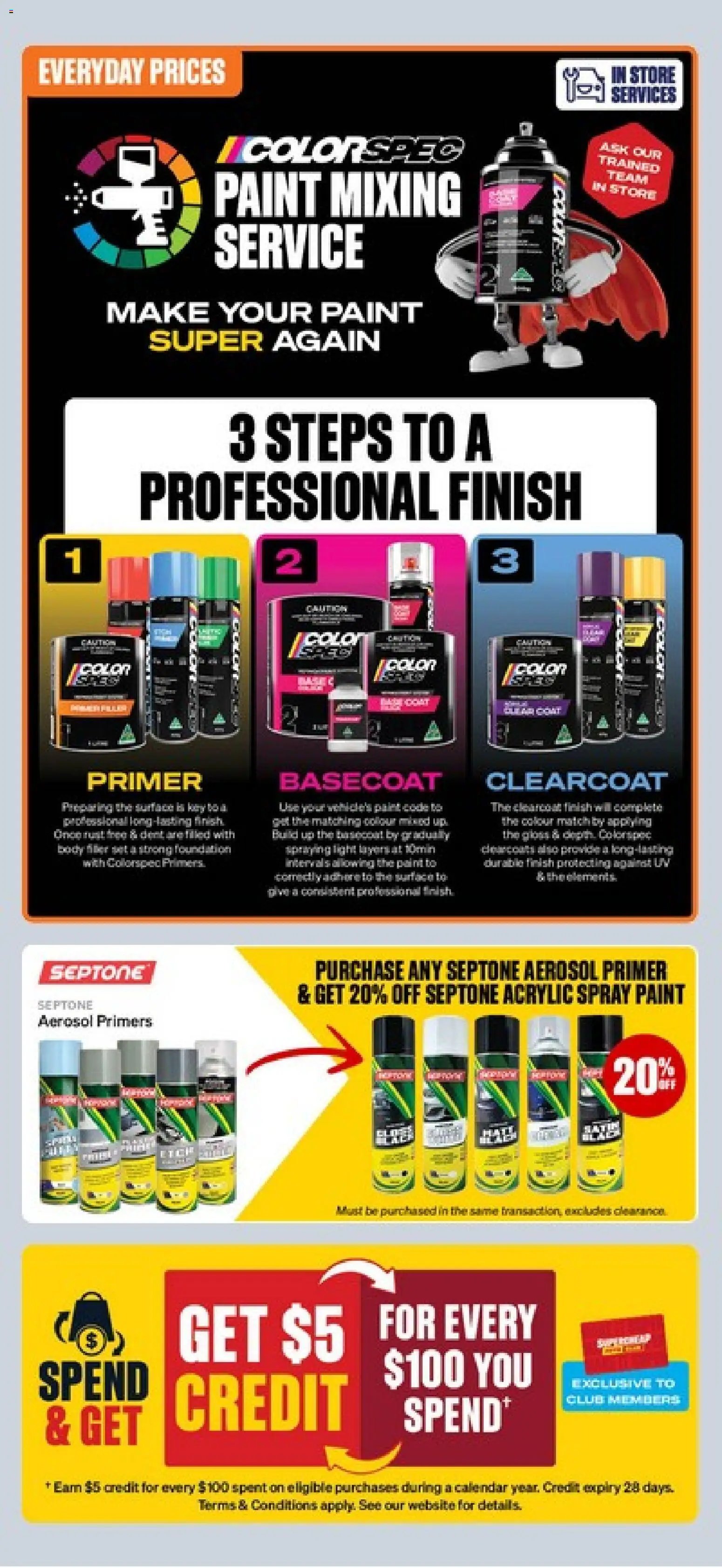 Supercheap Auto catalogue