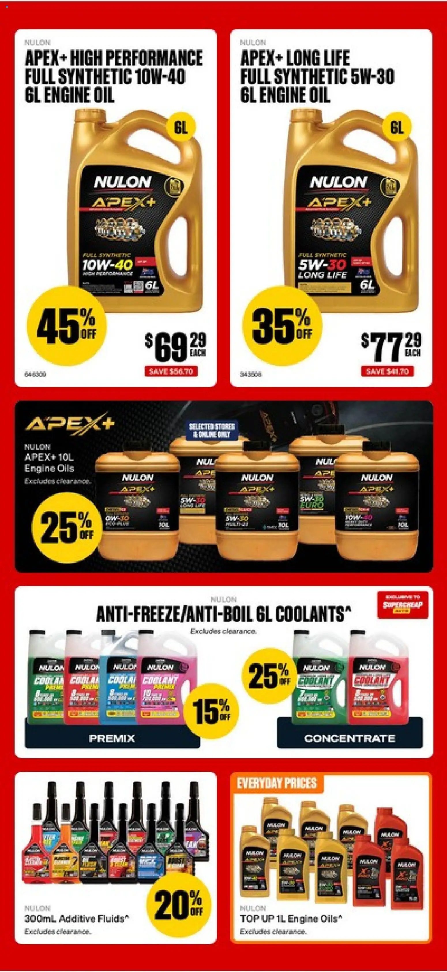 Supercheap Auto catalogue