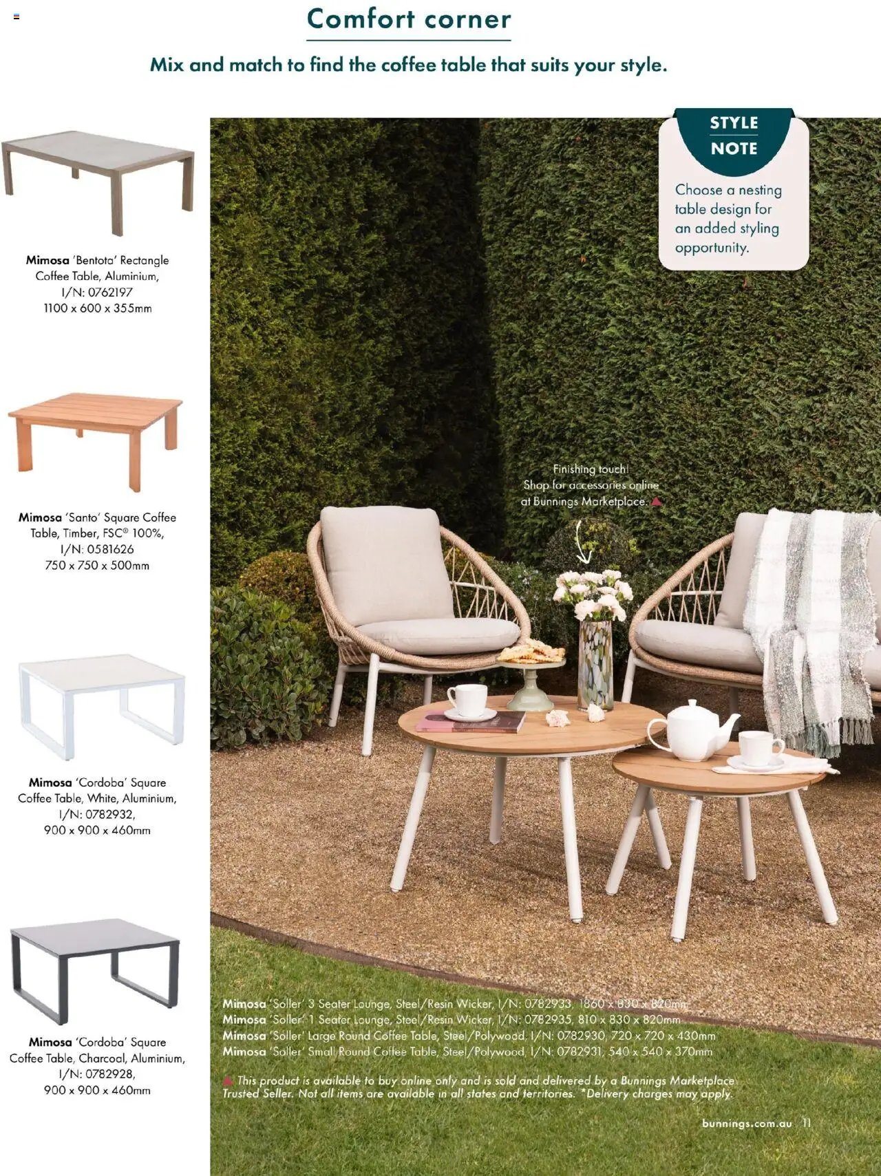 Bunnings Warehouse Outdoor Style Magazine 2025/26 (2025-08-25 - 2026-08-25) | 11
