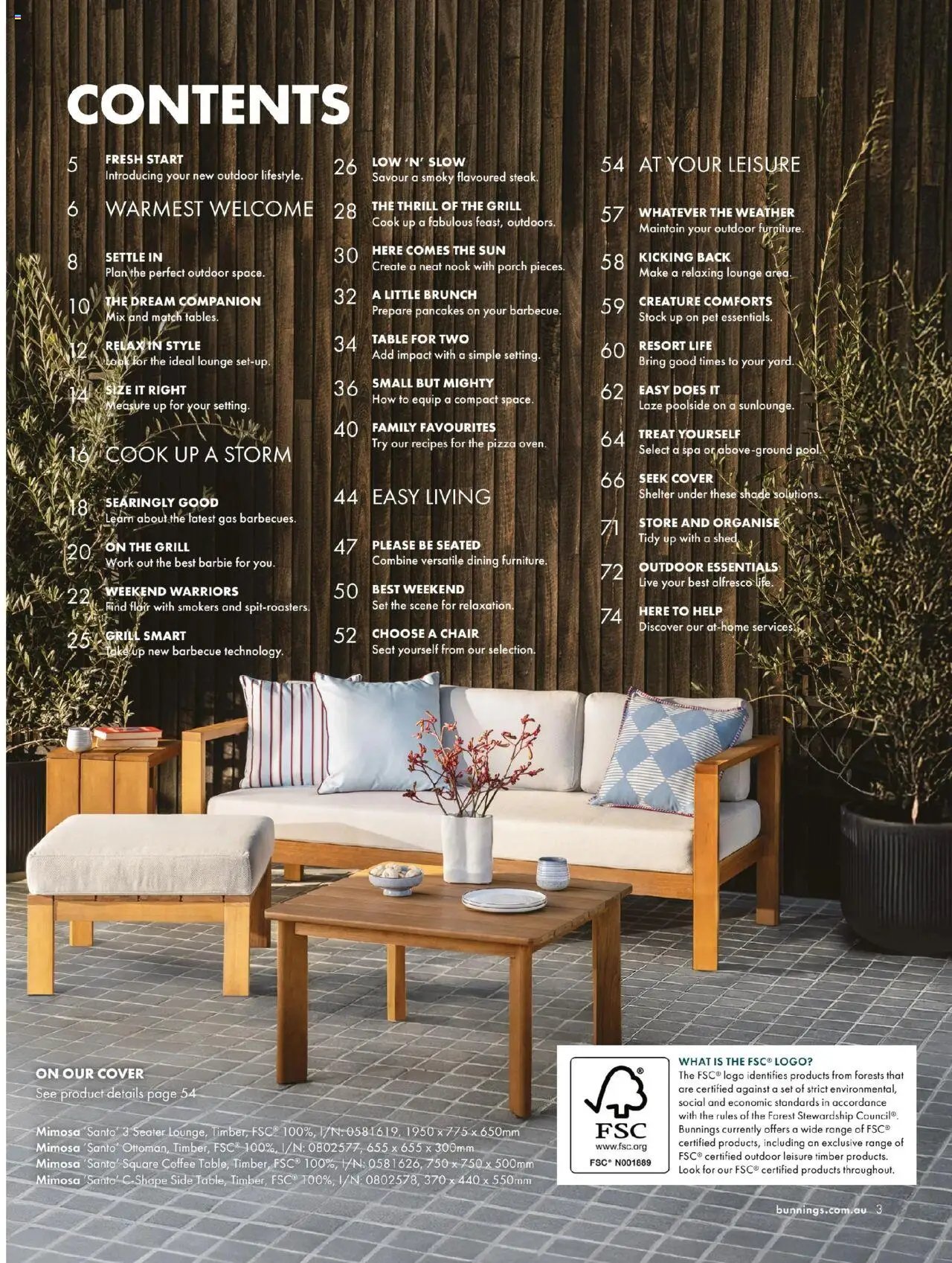 Bunnings Warehouse Outdoor Style Magazine 2025/26 (2025-08-25 - 2026-08-25) | 3