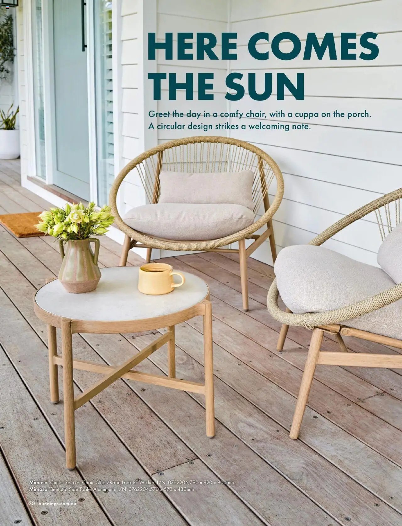Bunnings Warehouse Outdoor Style Magazine 2025/26 (2025-08-25 - 2026-08-25) | 30
