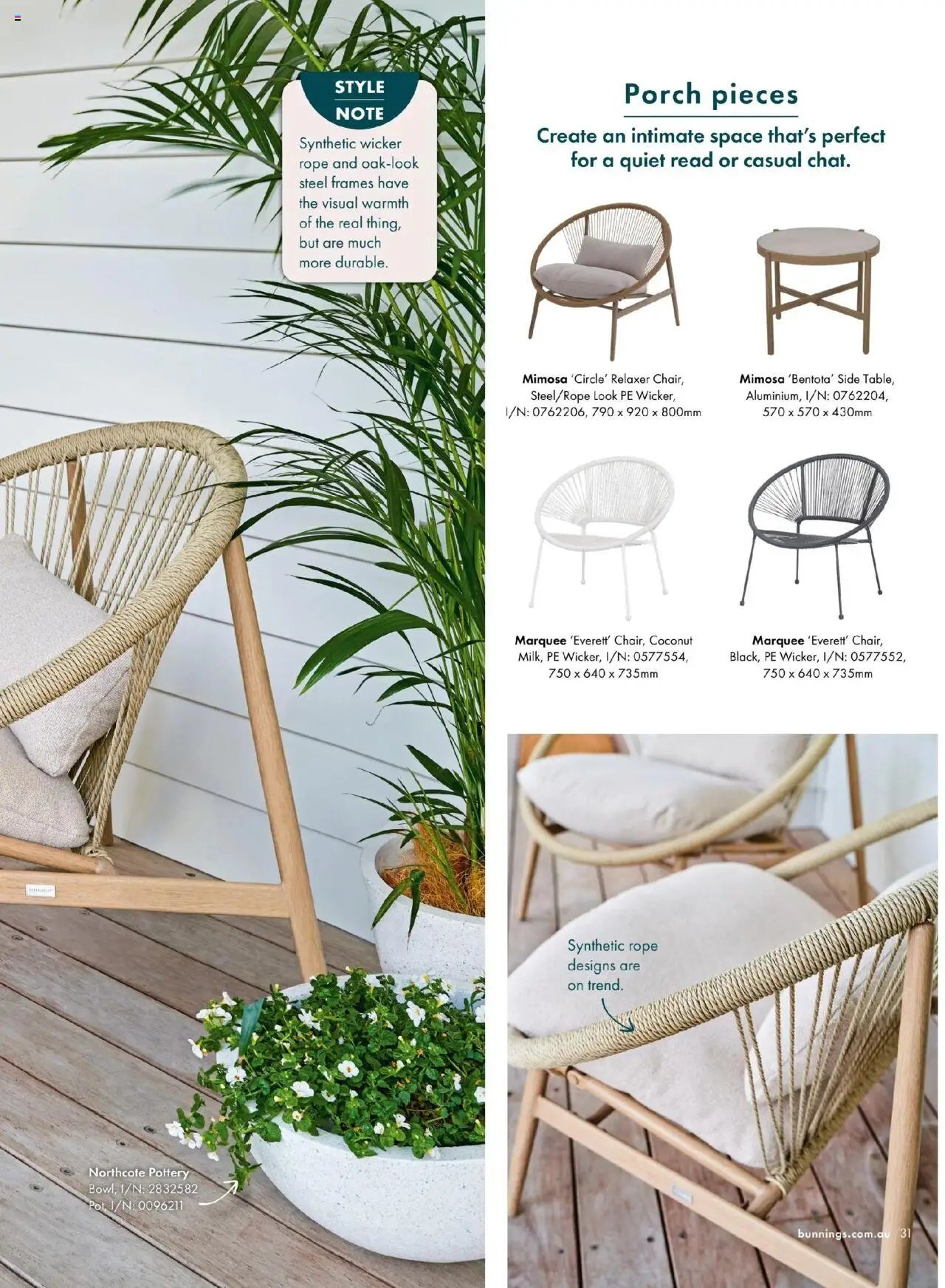 Bunnings Warehouse Outdoor Style Magazine 2025/26 (2025-08-25 - 2026-08-25) | 31