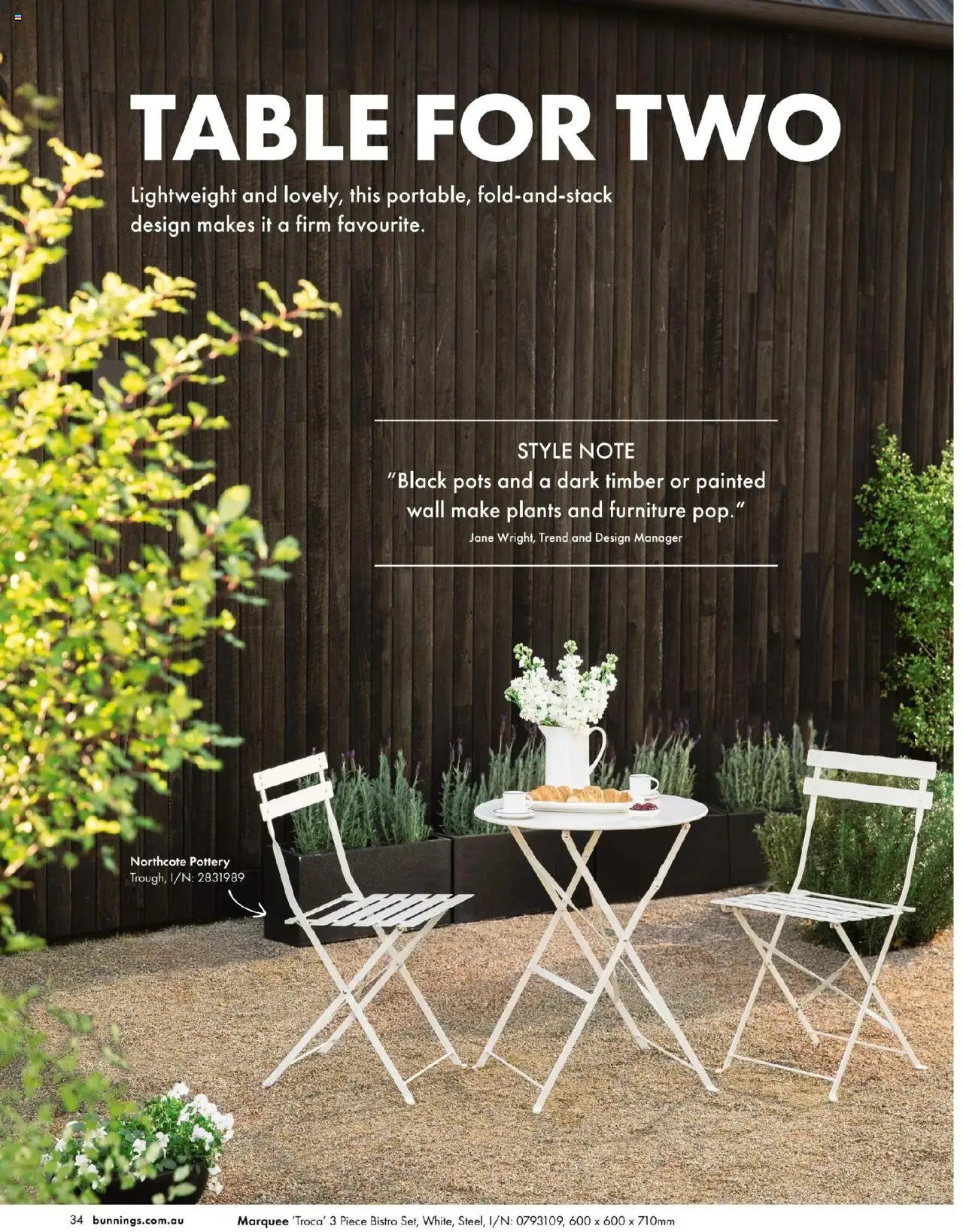 Bunnings Warehouse Outdoor Style Magazine 2025/26 (2025-08-25 - 2026-08-25) | 34