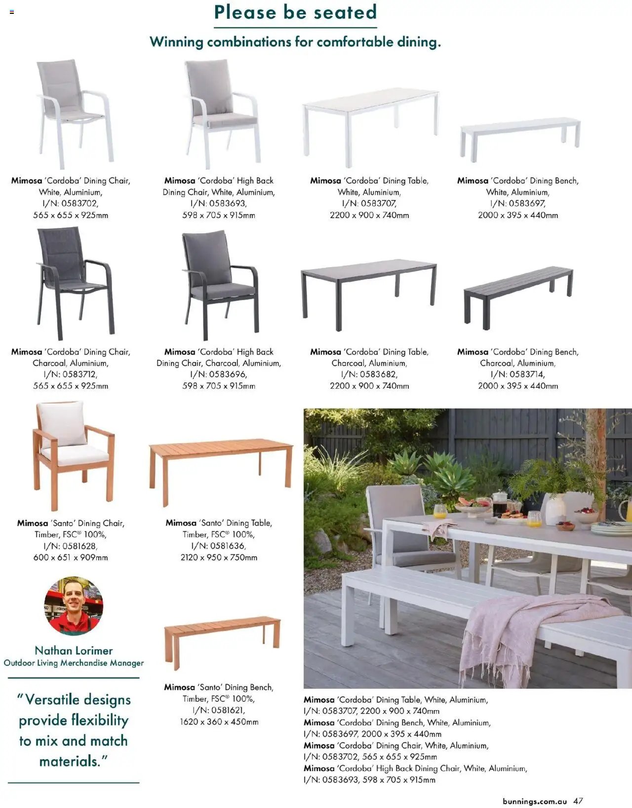 Bunnings Warehouse Outdoor Style Magazine 2025/26 (2025-08-25 - 2026-08-25) | 47