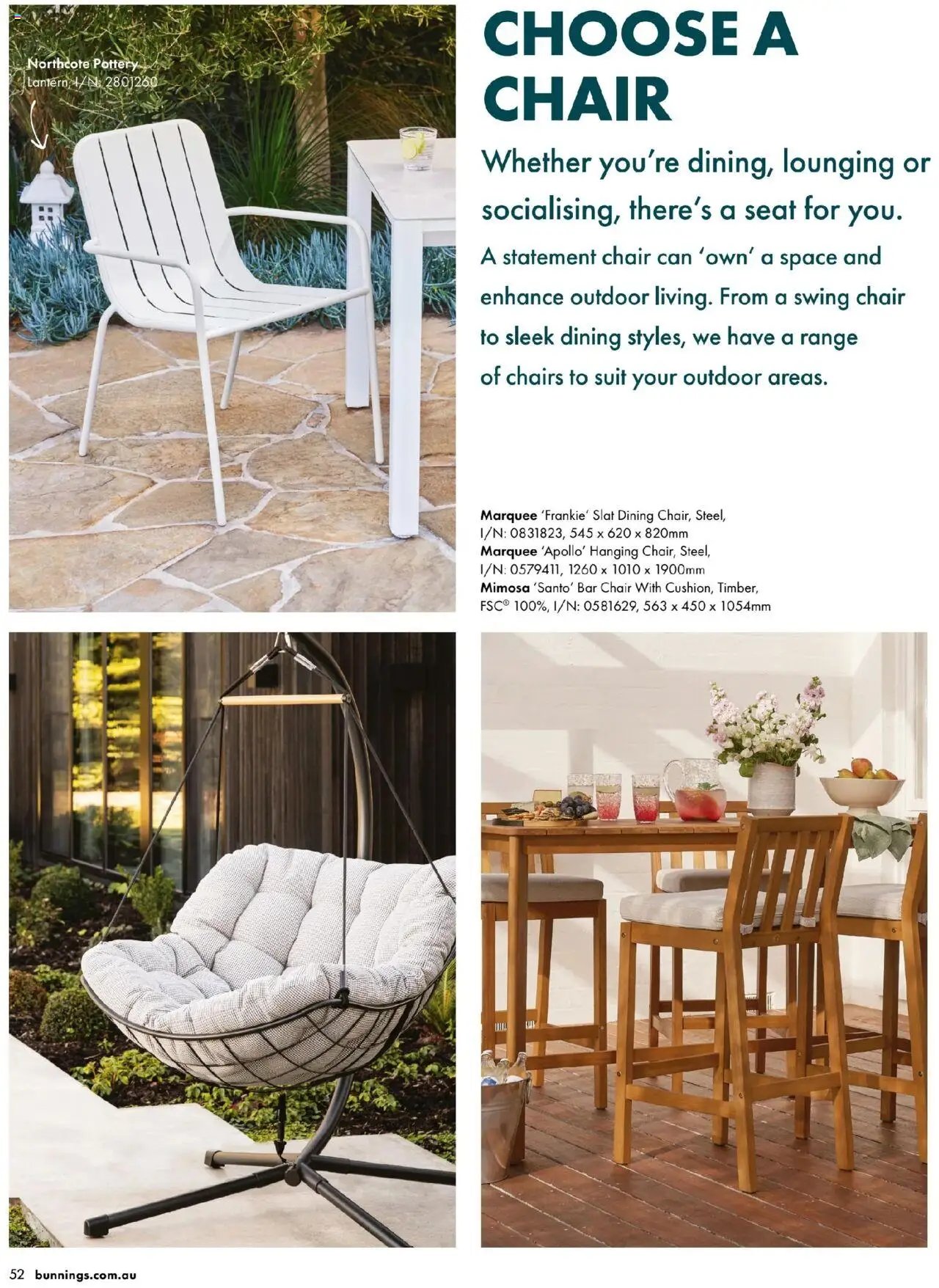 Bunnings Warehouse Outdoor Style Magazine 2025/26 (2025-08-25 - 2026-08-25) | 52