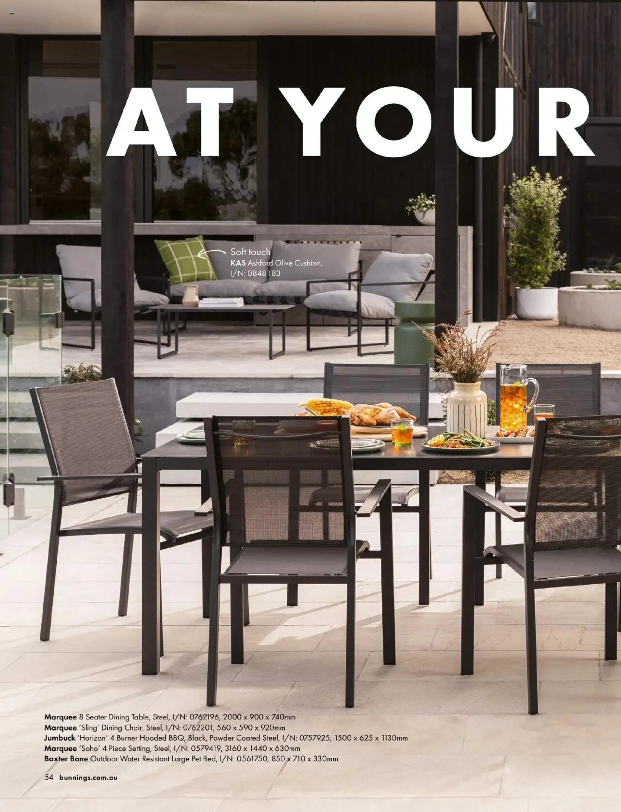 Bunnings Warehouse Outdoor Style Magazine 2025/26 (2025-08-25 - 2026-08-25) | 54
