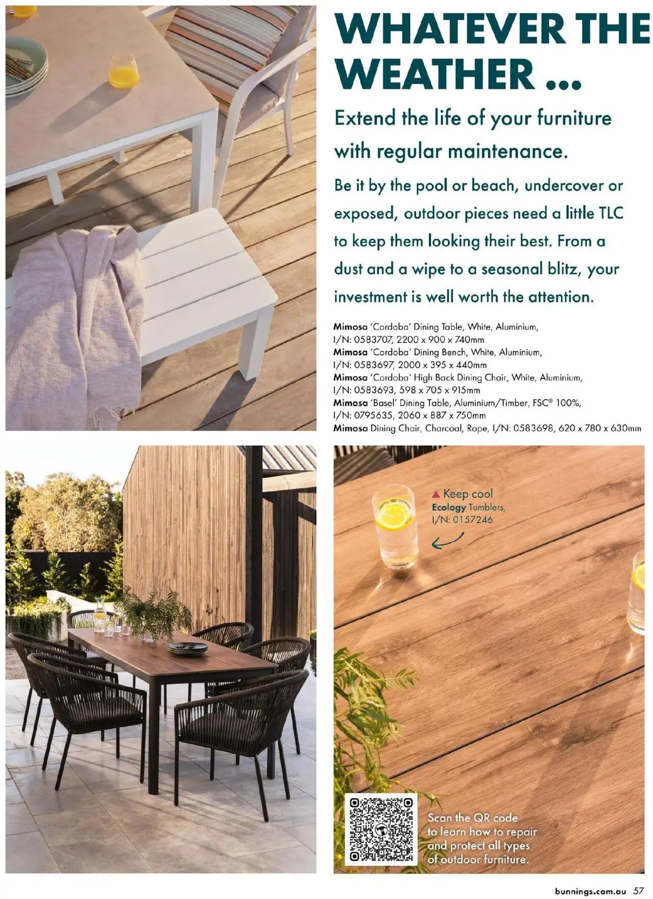 Bunnings Warehouse Outdoor Style Magazine 2025/26 (2025-08-25 - 2026-08-25) | 57