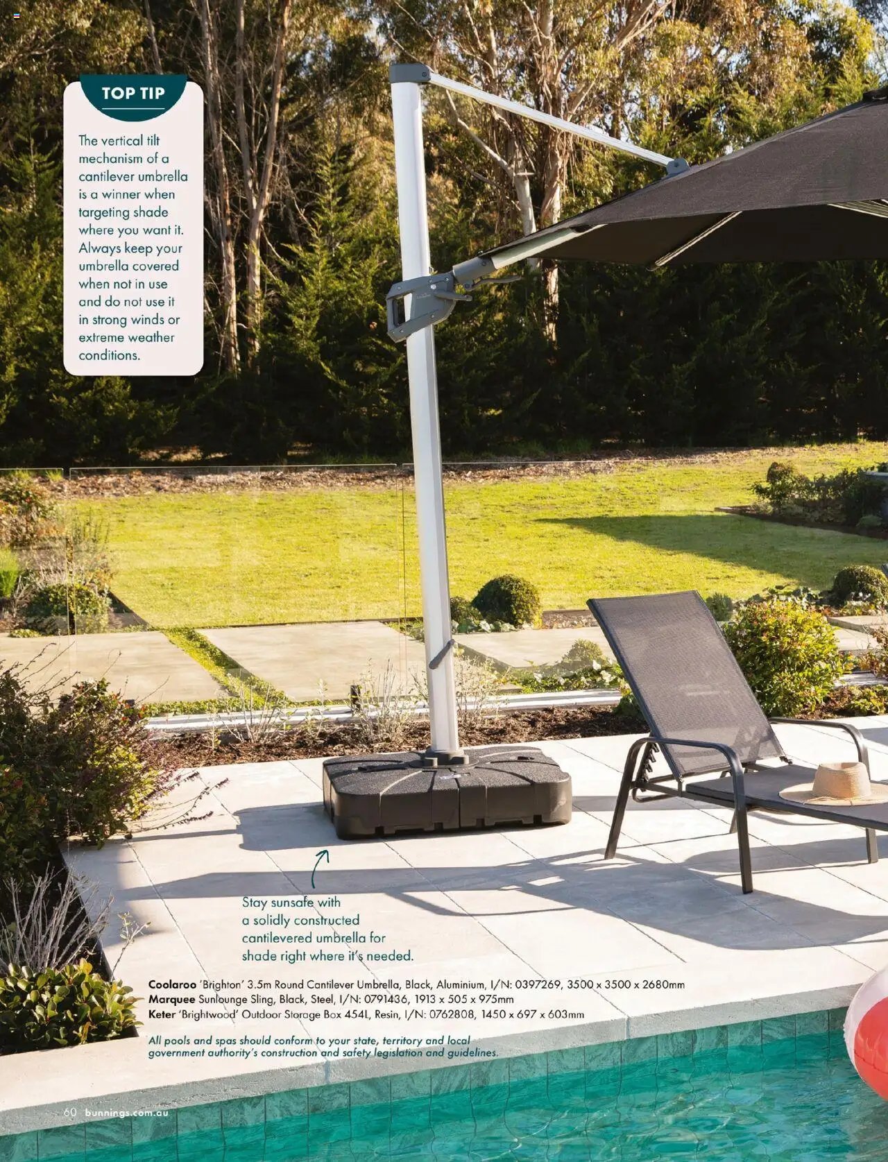 Bunnings Warehouse Outdoor Style Magazine 2025/26 (2025-08-25 - 2026-08-25) | 60