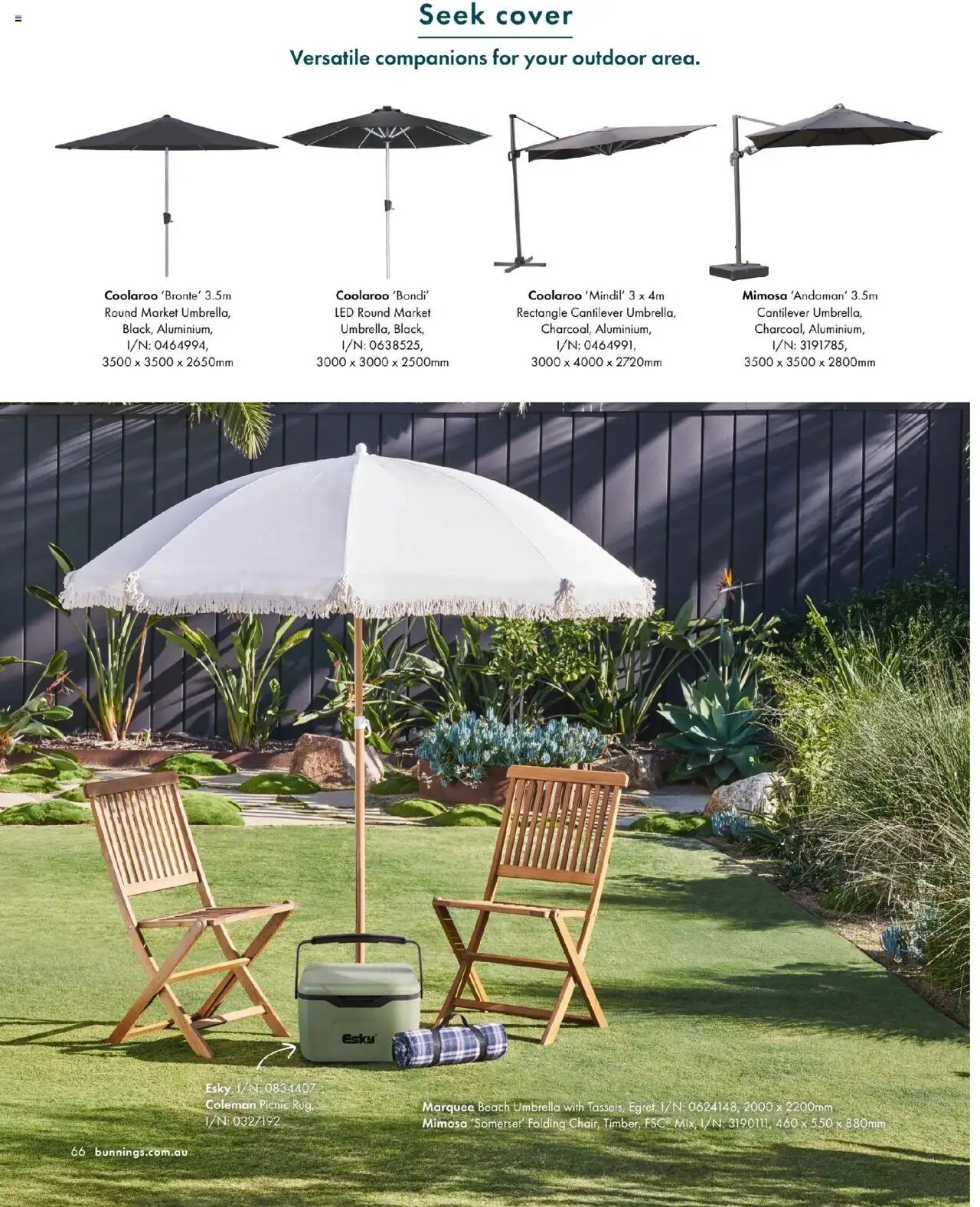 Bunnings Warehouse Outdoor Style Magazine 2025/26 (2025-08-25 - 2026-08-25) | 66