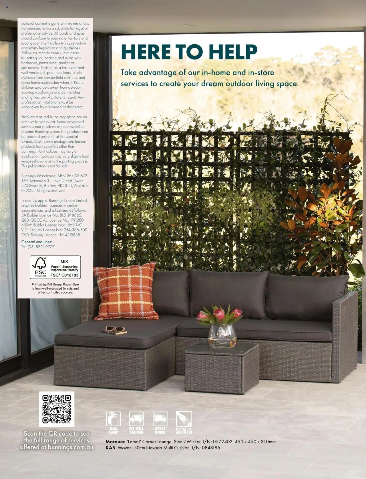 Bunnings Warehouse Outdoor Style Magazine 2025/26 (2025-08-25 - 2026-08-25) | 74