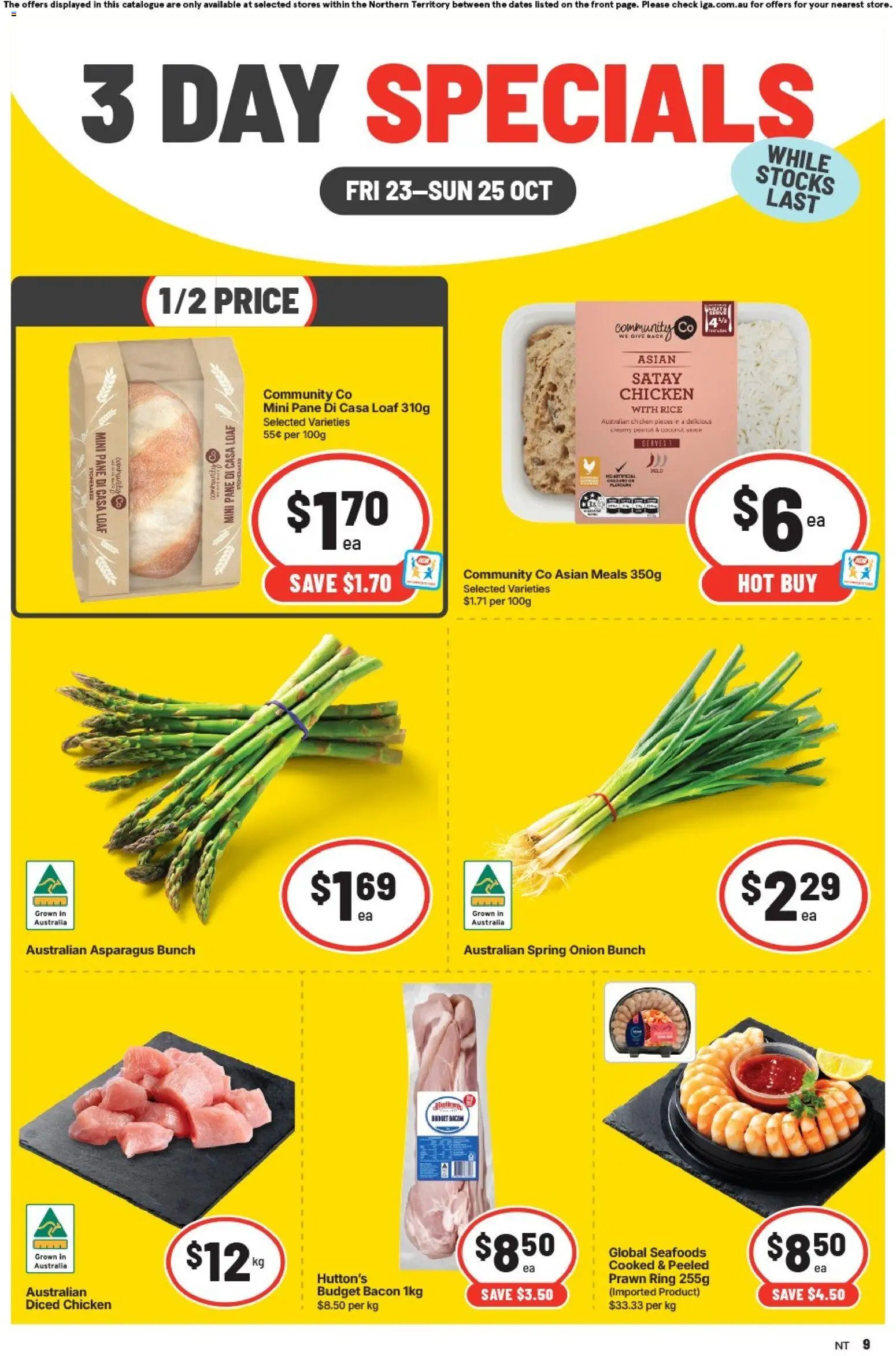 IGA 3 Day Specials NT