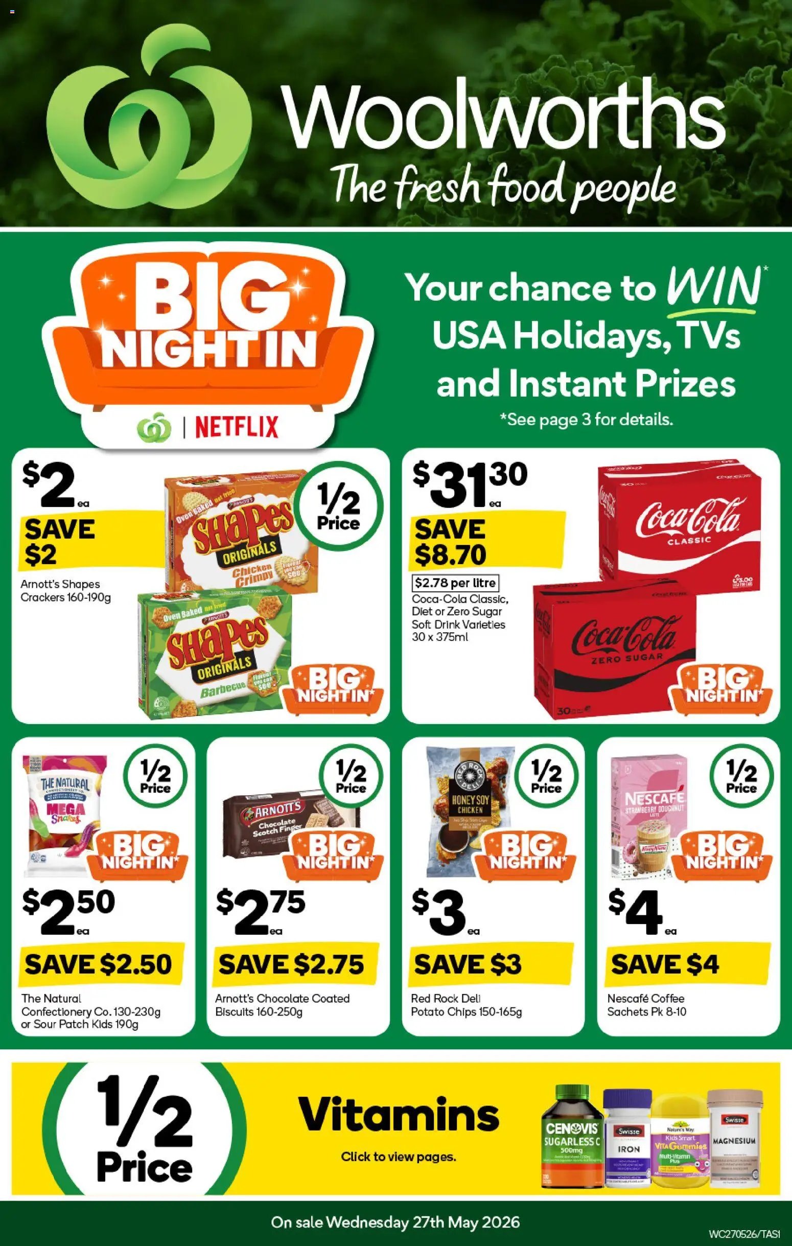 Woolworths catalogue TAS (2026-05-27 - 2026-06-02) | 1
