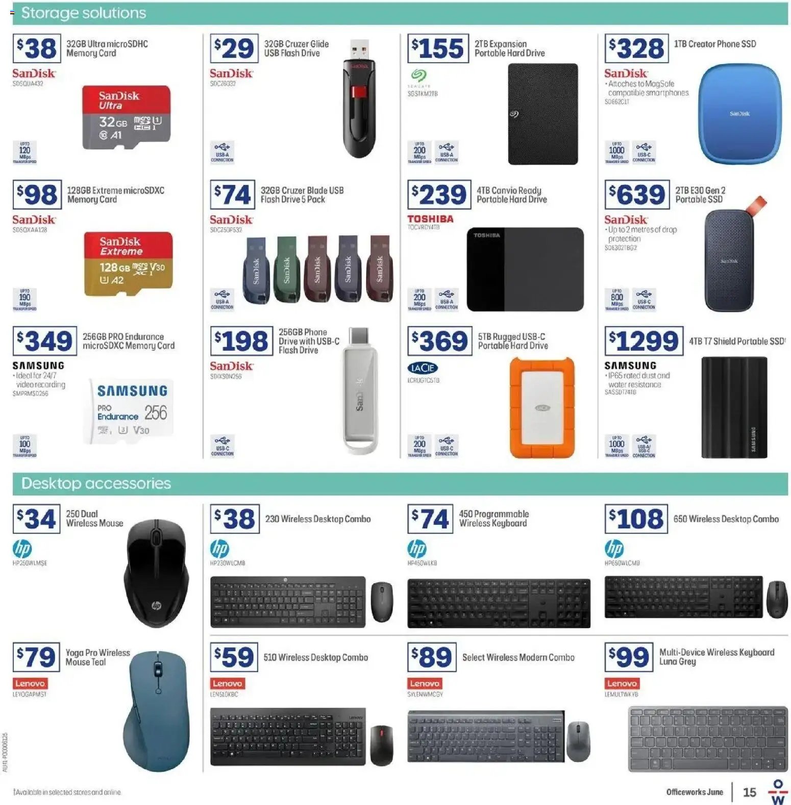 Officeworks catalogue