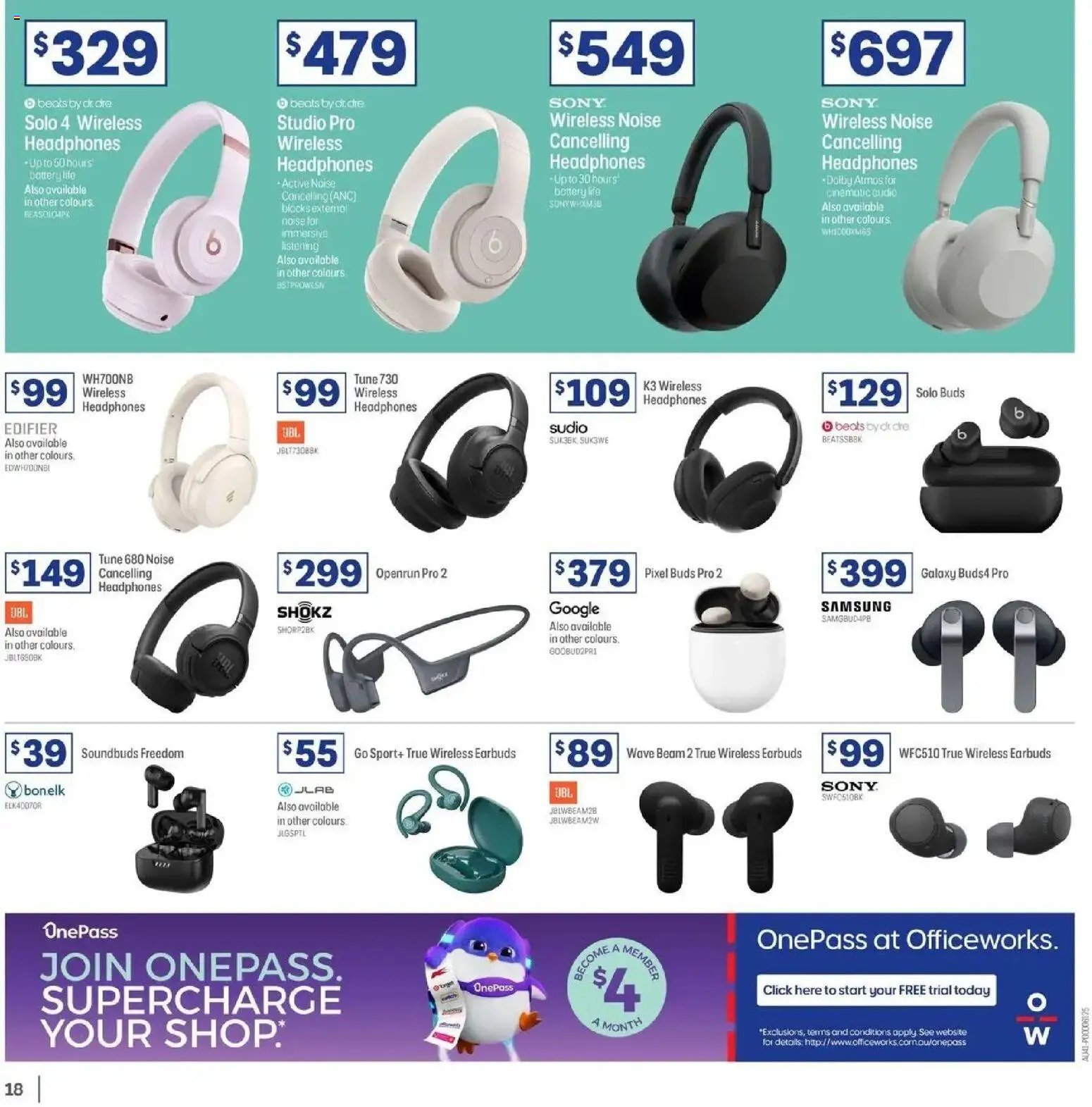 Officeworks catalogue
