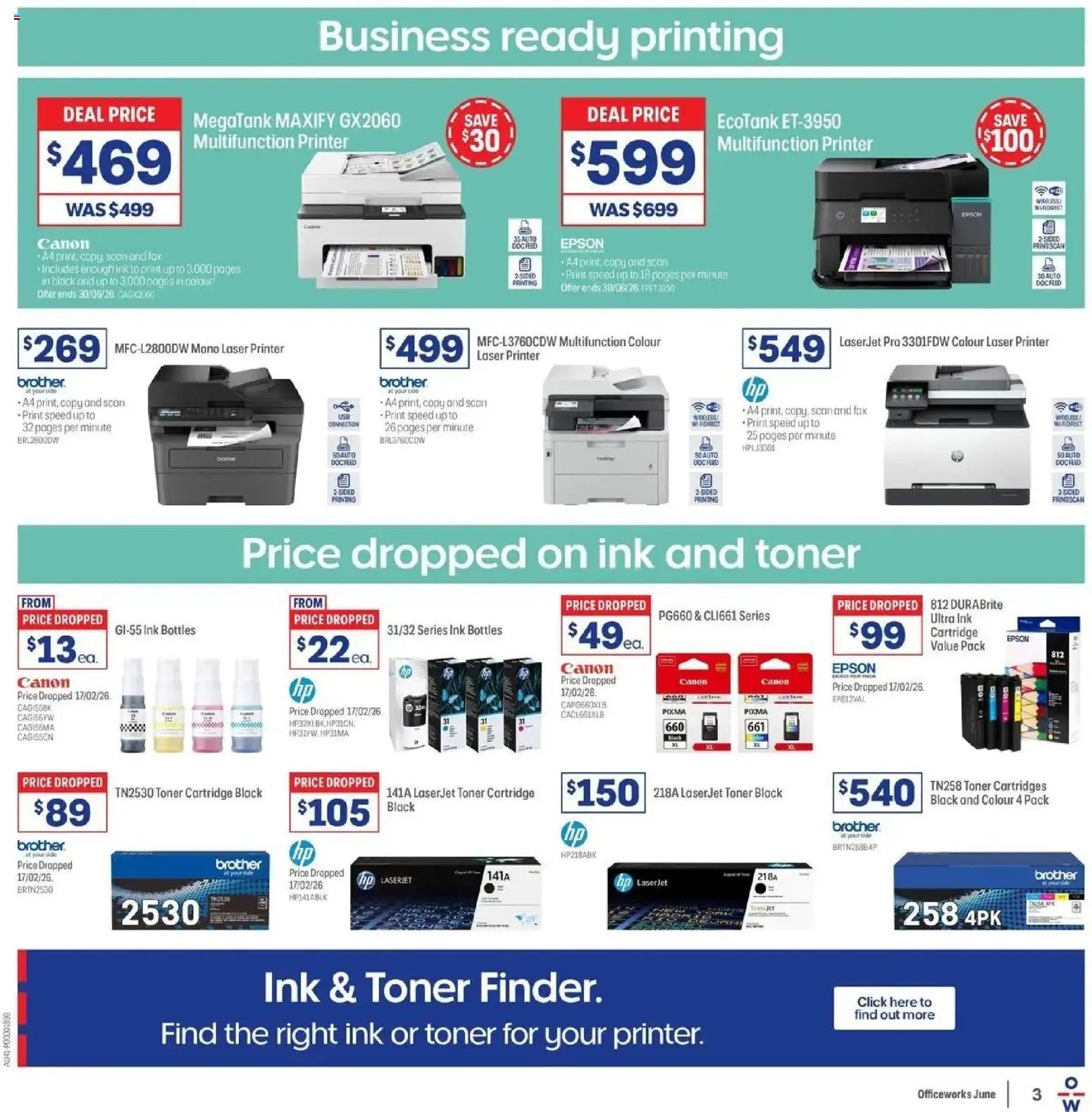 Officeworks catalogue