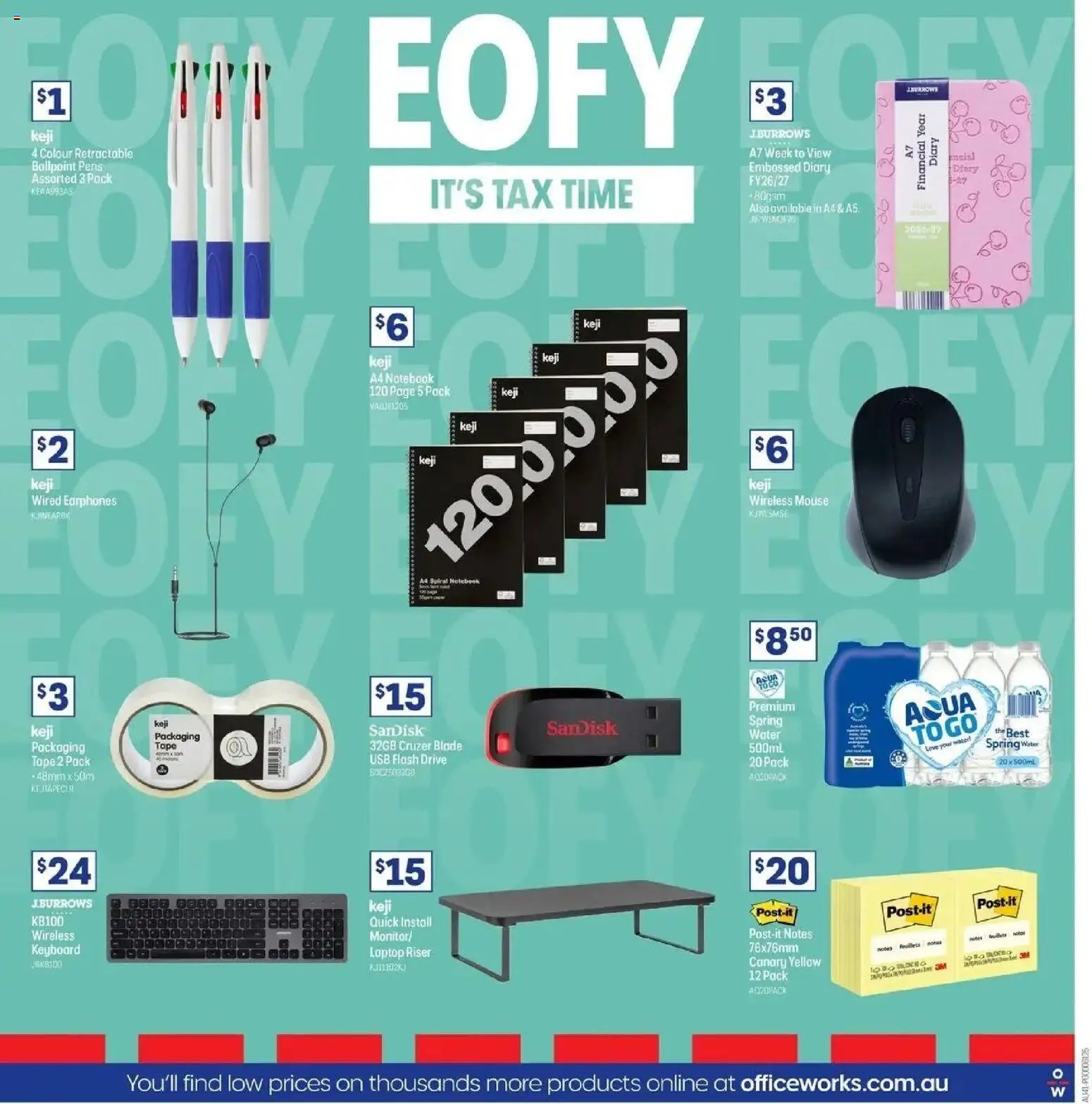 Officeworks catalogue