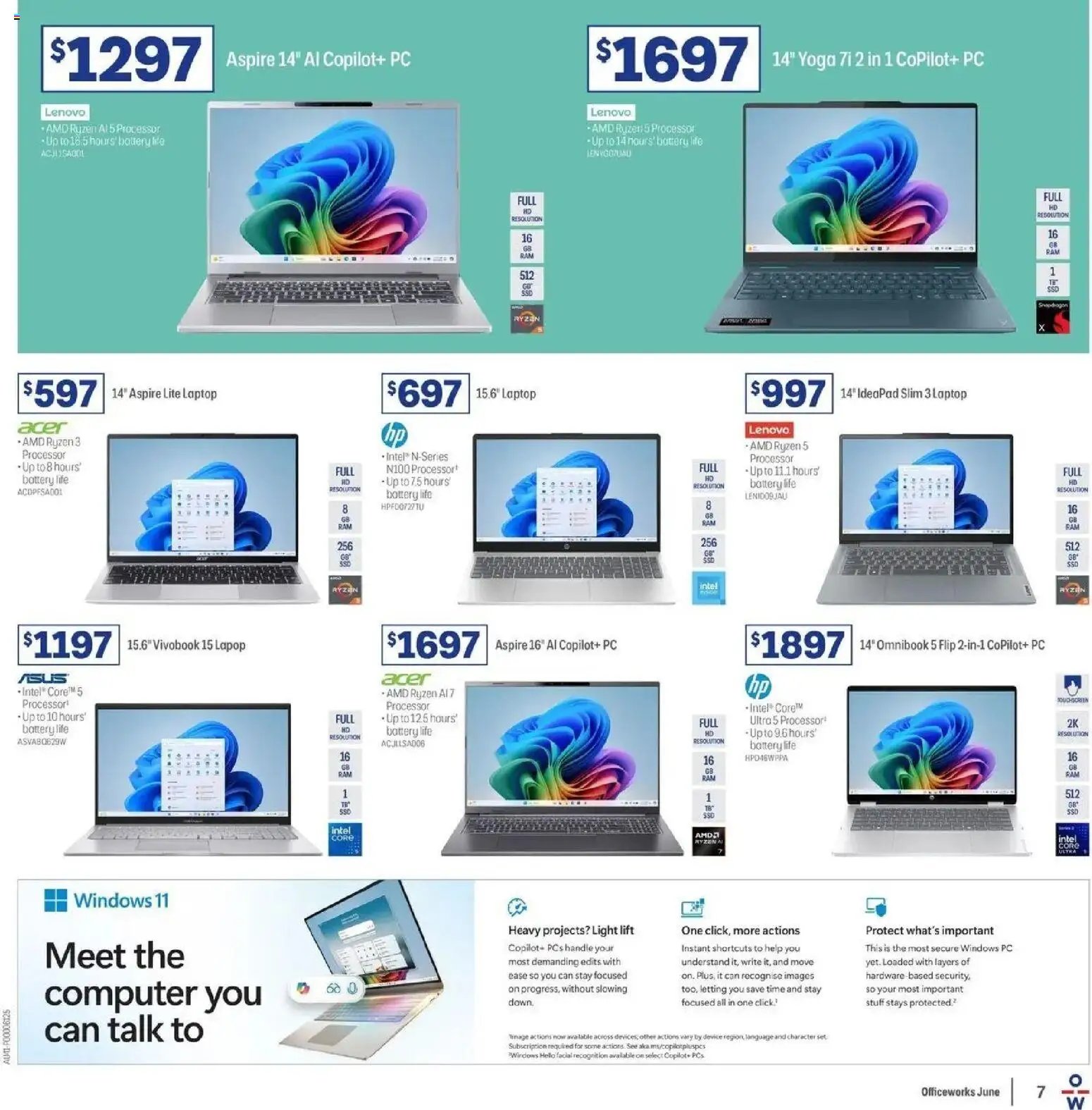 Officeworks catalogue