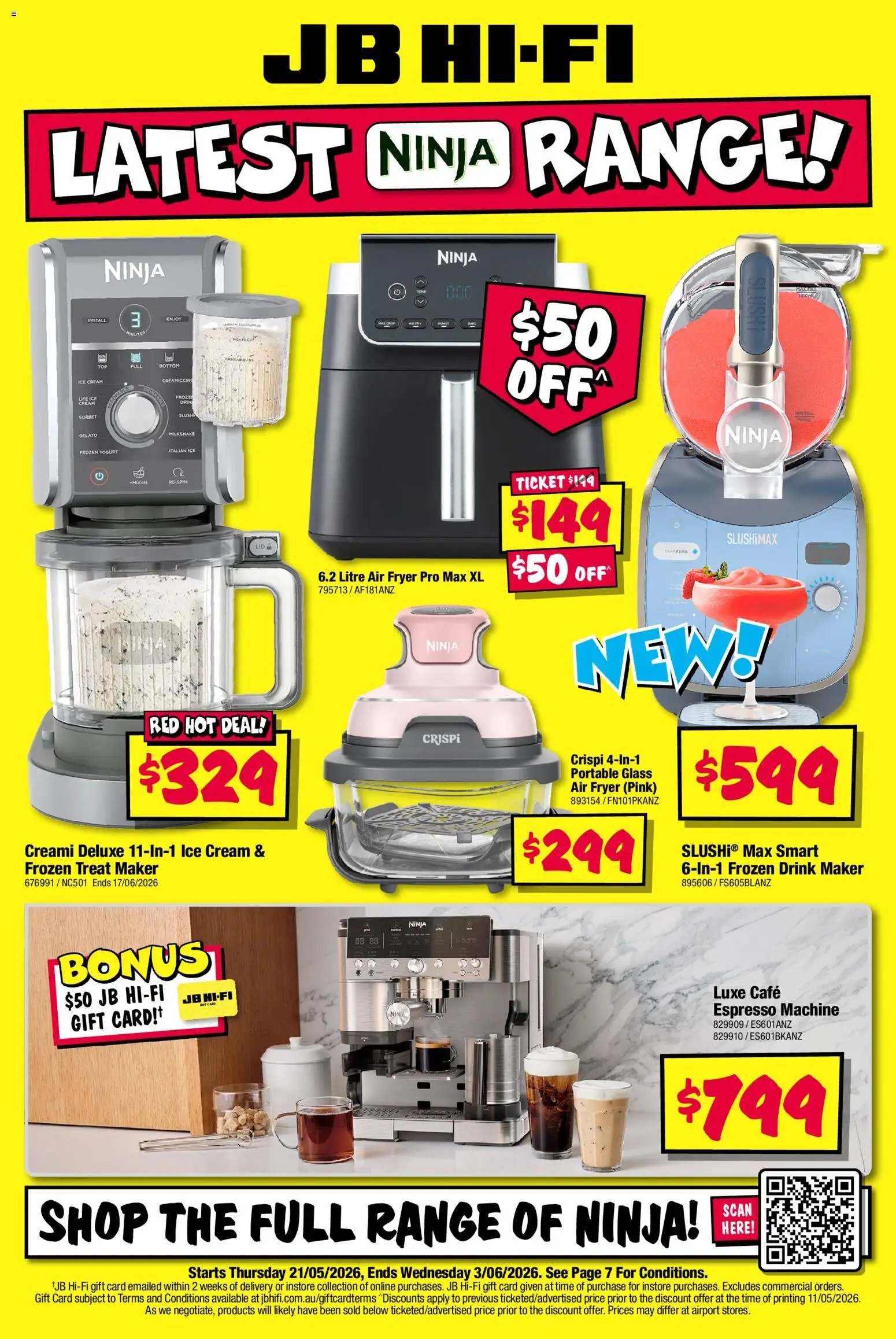 JB Hi-Fi Latest Ninja Range (2026-05-21 - 2026-06-03) | 1