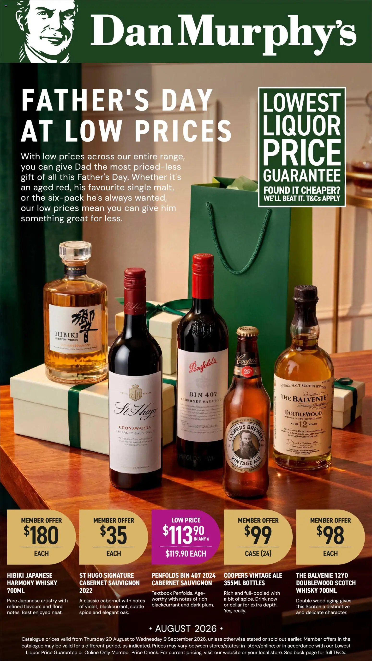 Dan Murphy's catalogue