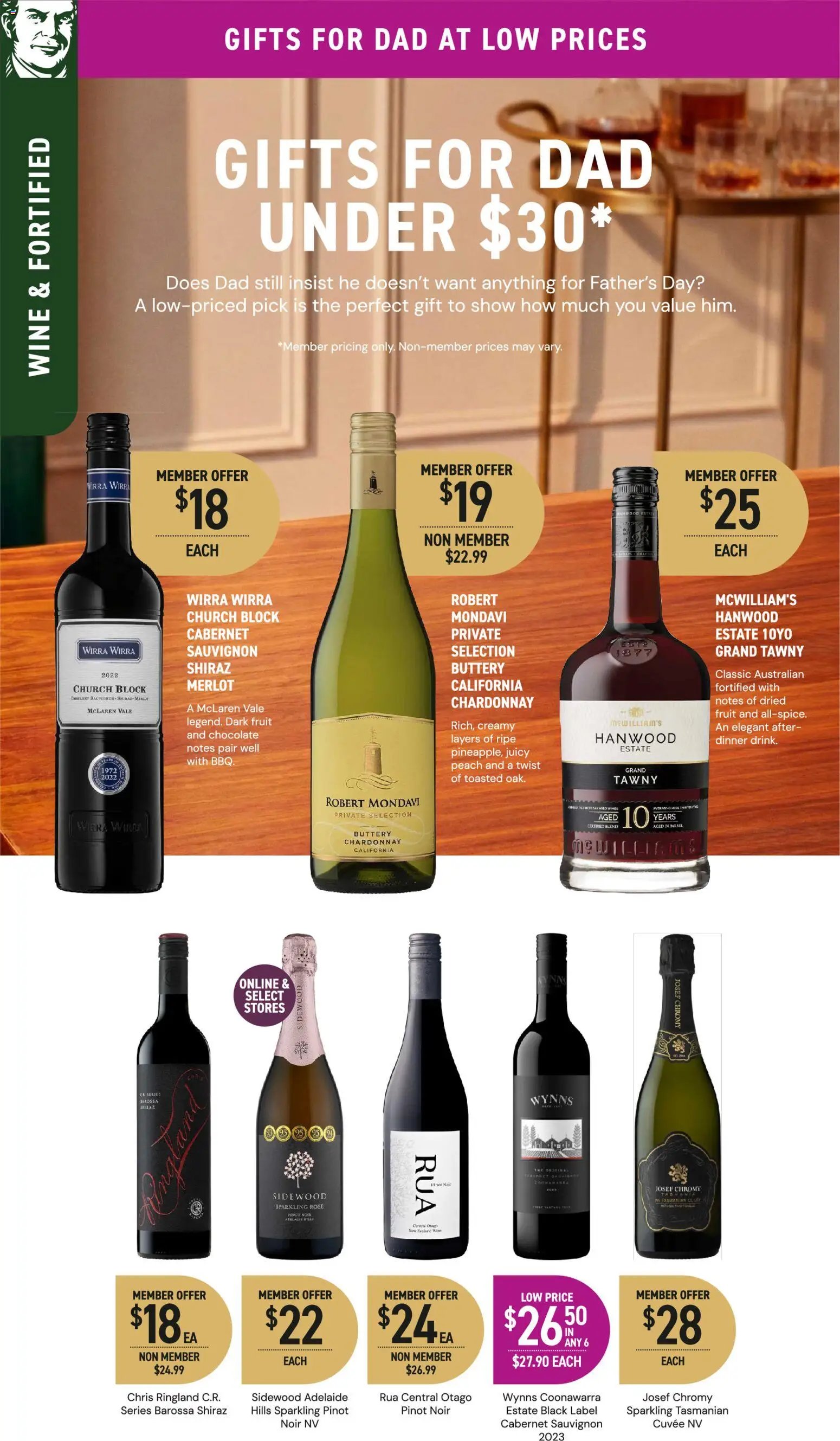 Dan Murphy's catalogue