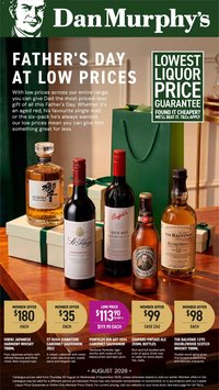 Dan Murphy's catalogue