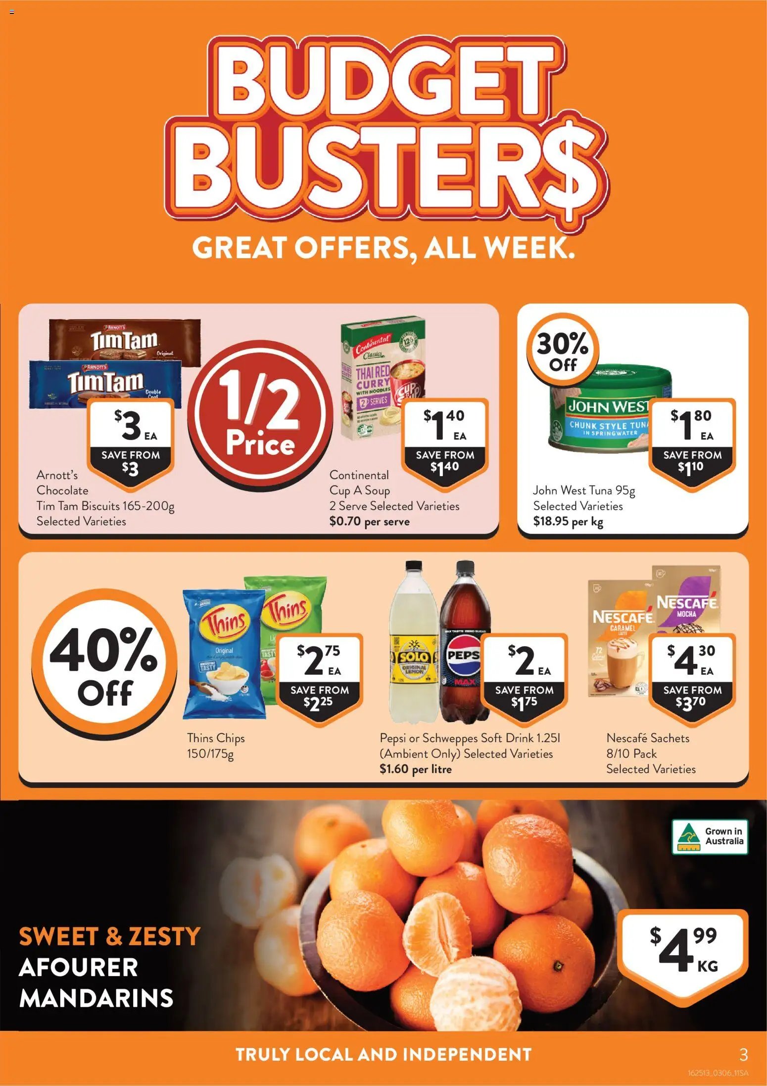 Foodworks catalogue SA