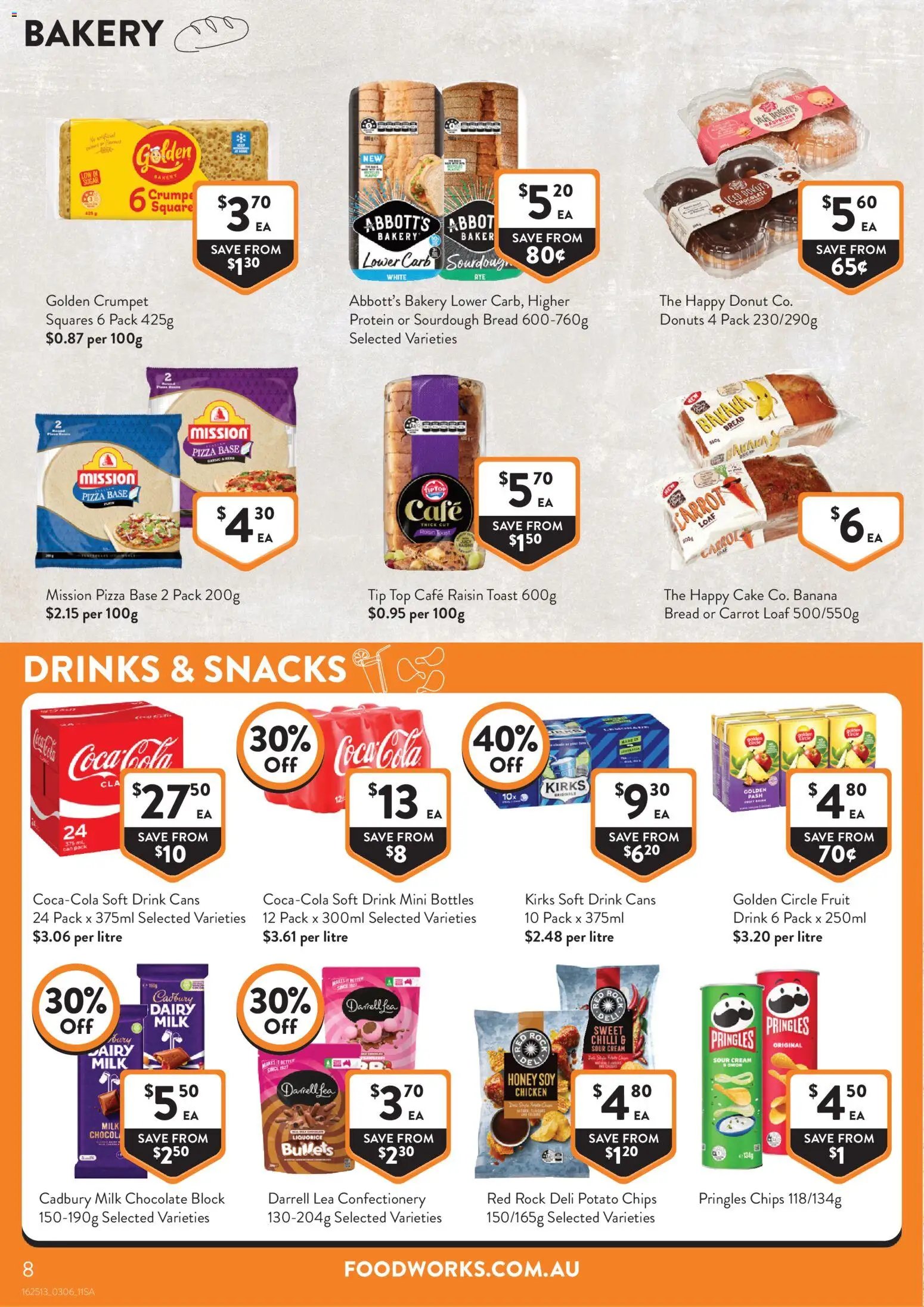 Foodworks catalogue SA