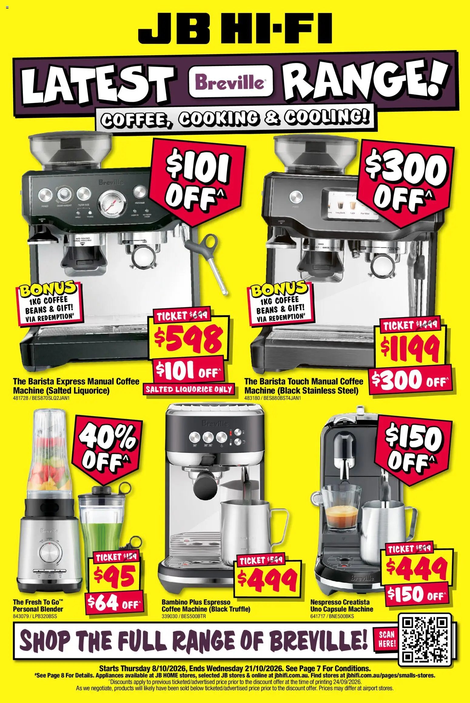 JB Hi-Fi catalogue  Latest Breville Range
