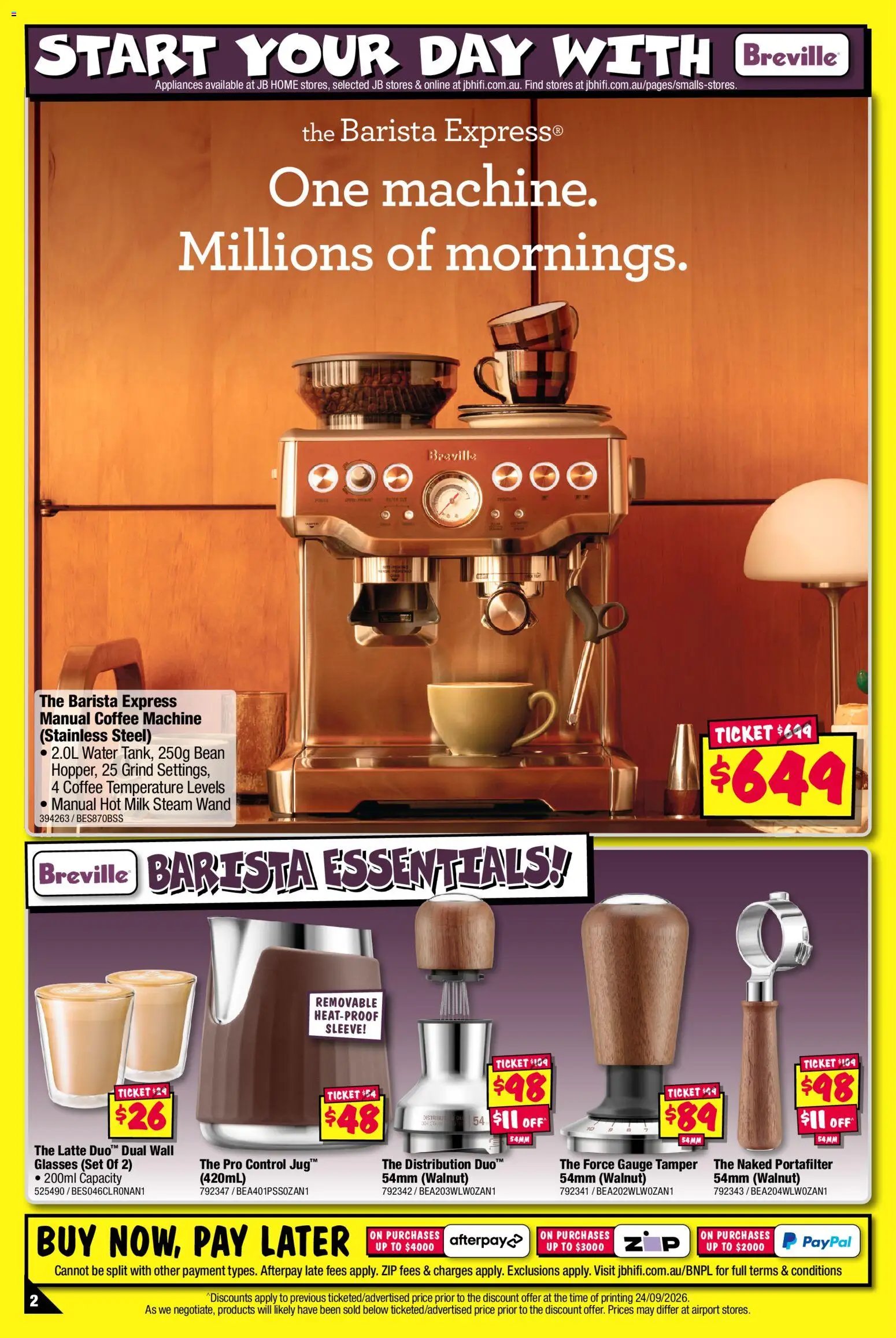 JB Hi-Fi catalogue  Latest Breville Range
