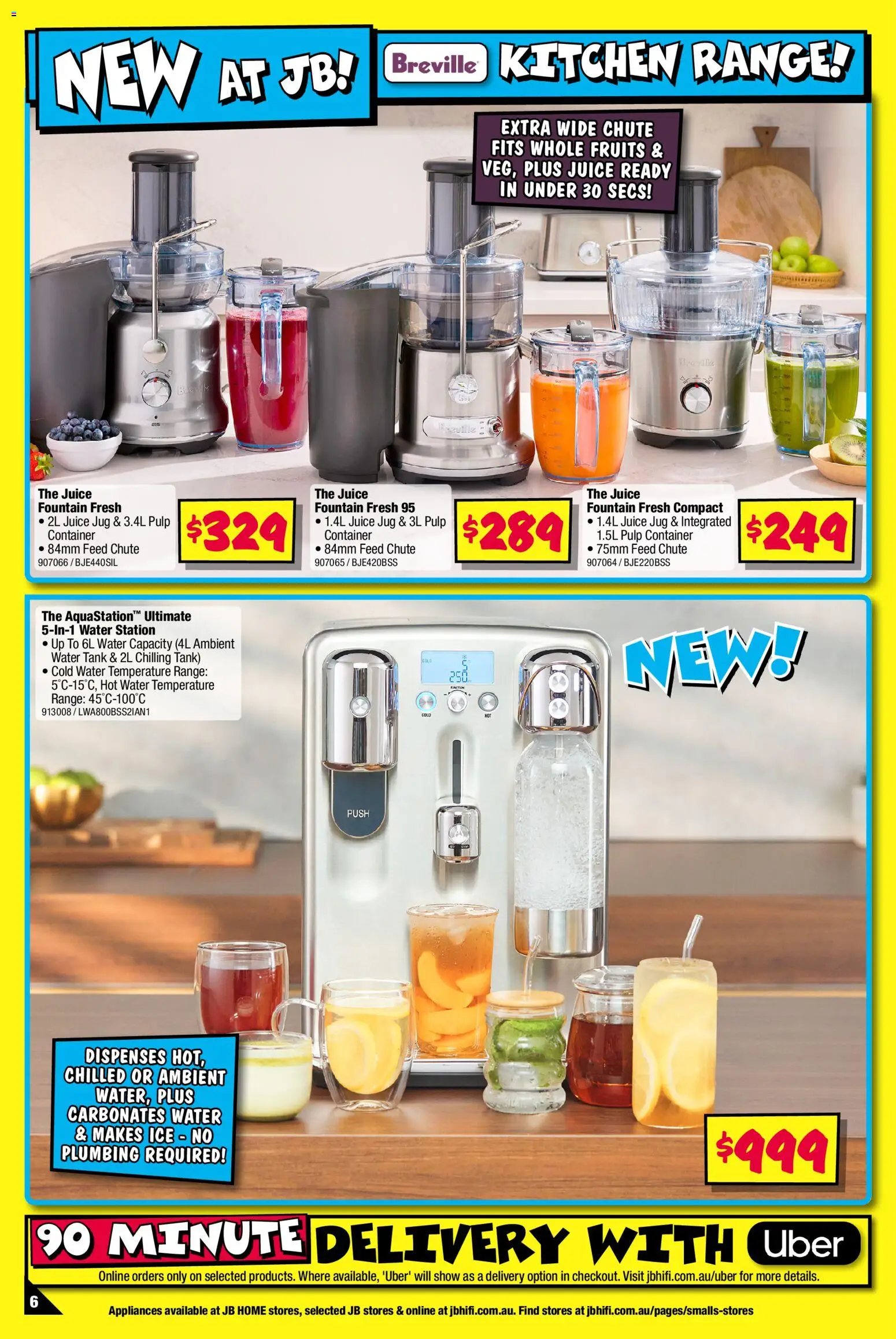 JB Hi-Fi catalogue  Latest Breville Range