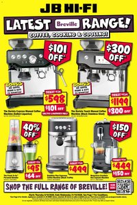JB Hi-Fi catalogue  Latest Breville Range