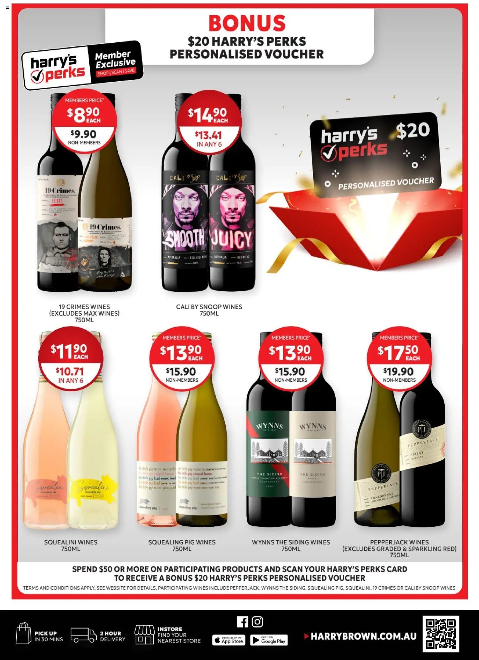 Harry Brown catalogue