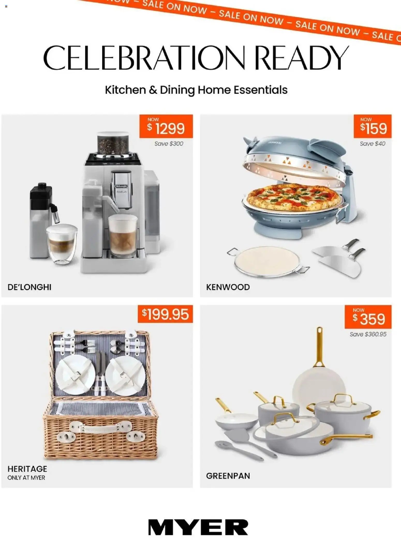 Myer Kitchen & Dining Home Essentials