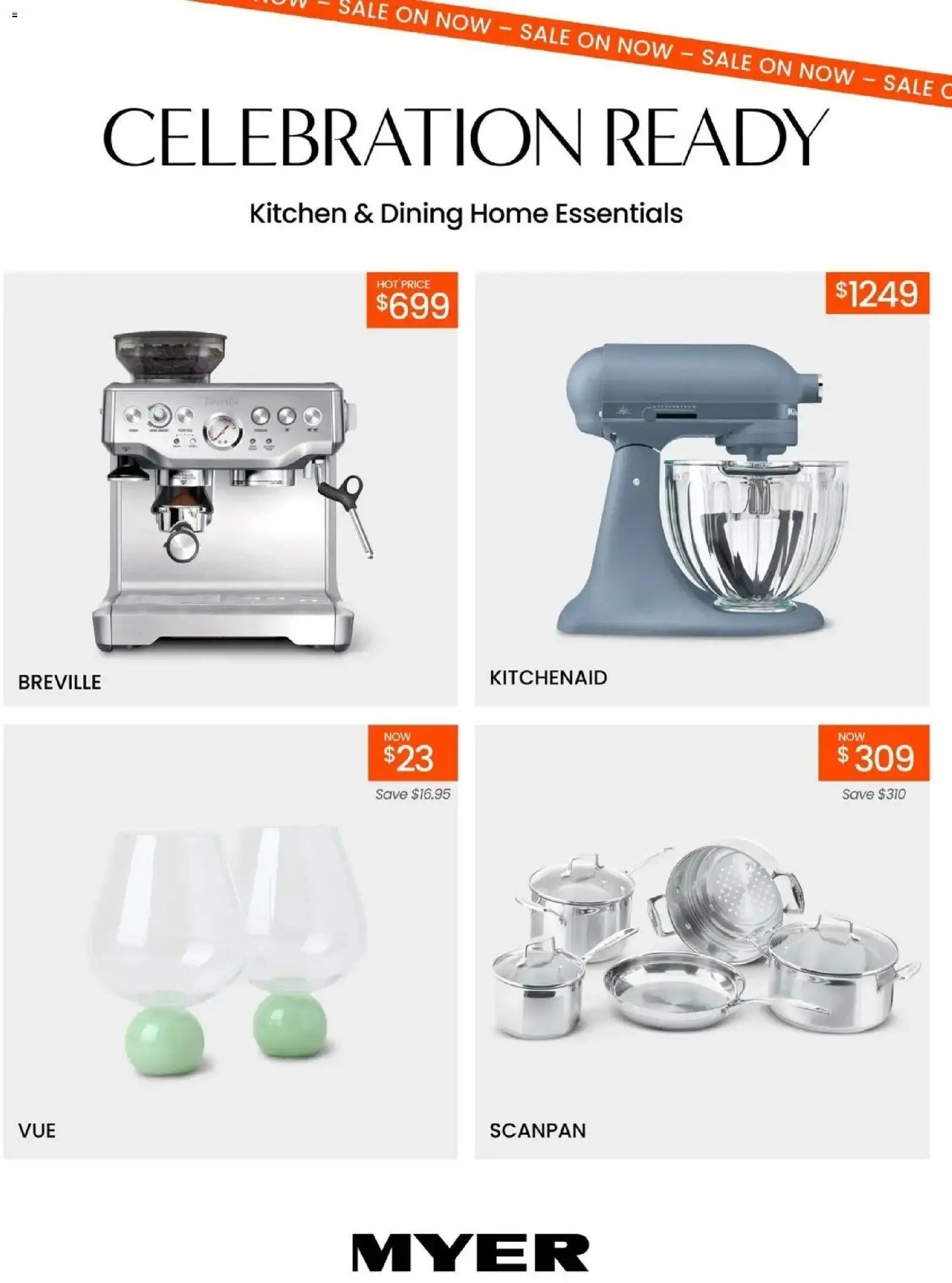 Myer Kitchen & Dining Home Essentials