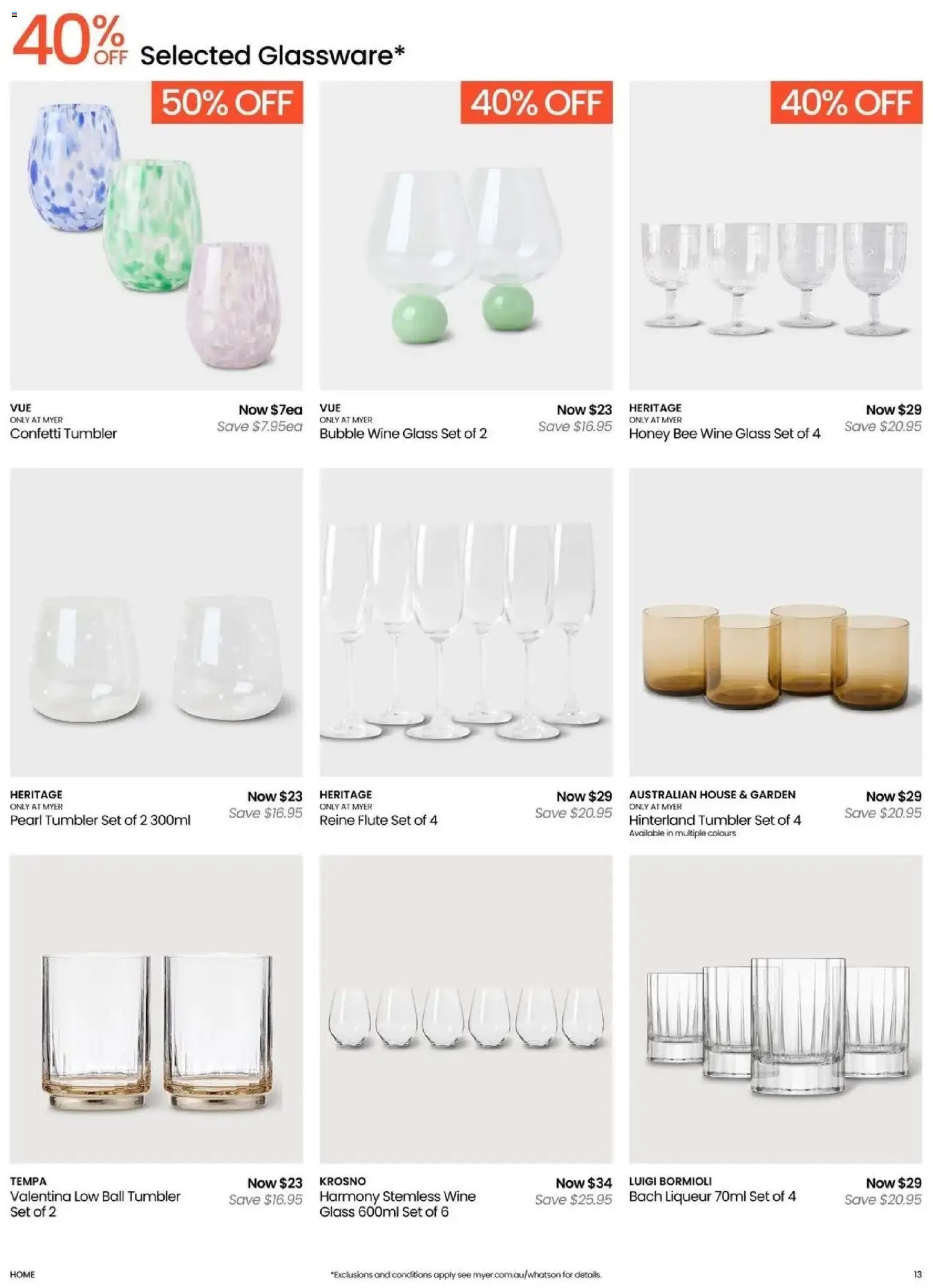 Myer Kitchen & Dining Home Essentials