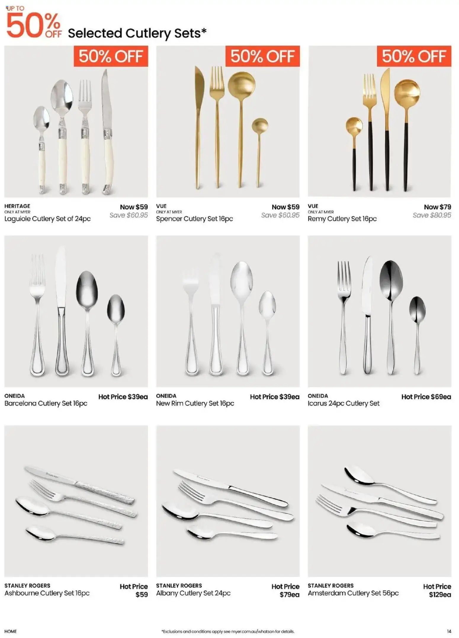 Myer Kitchen & Dining Home Essentials
