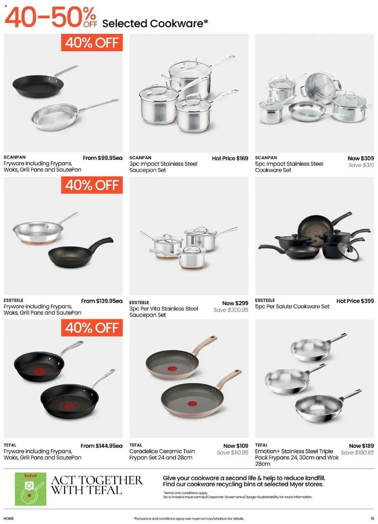 Myer Kitchen & Dining Home Essentials