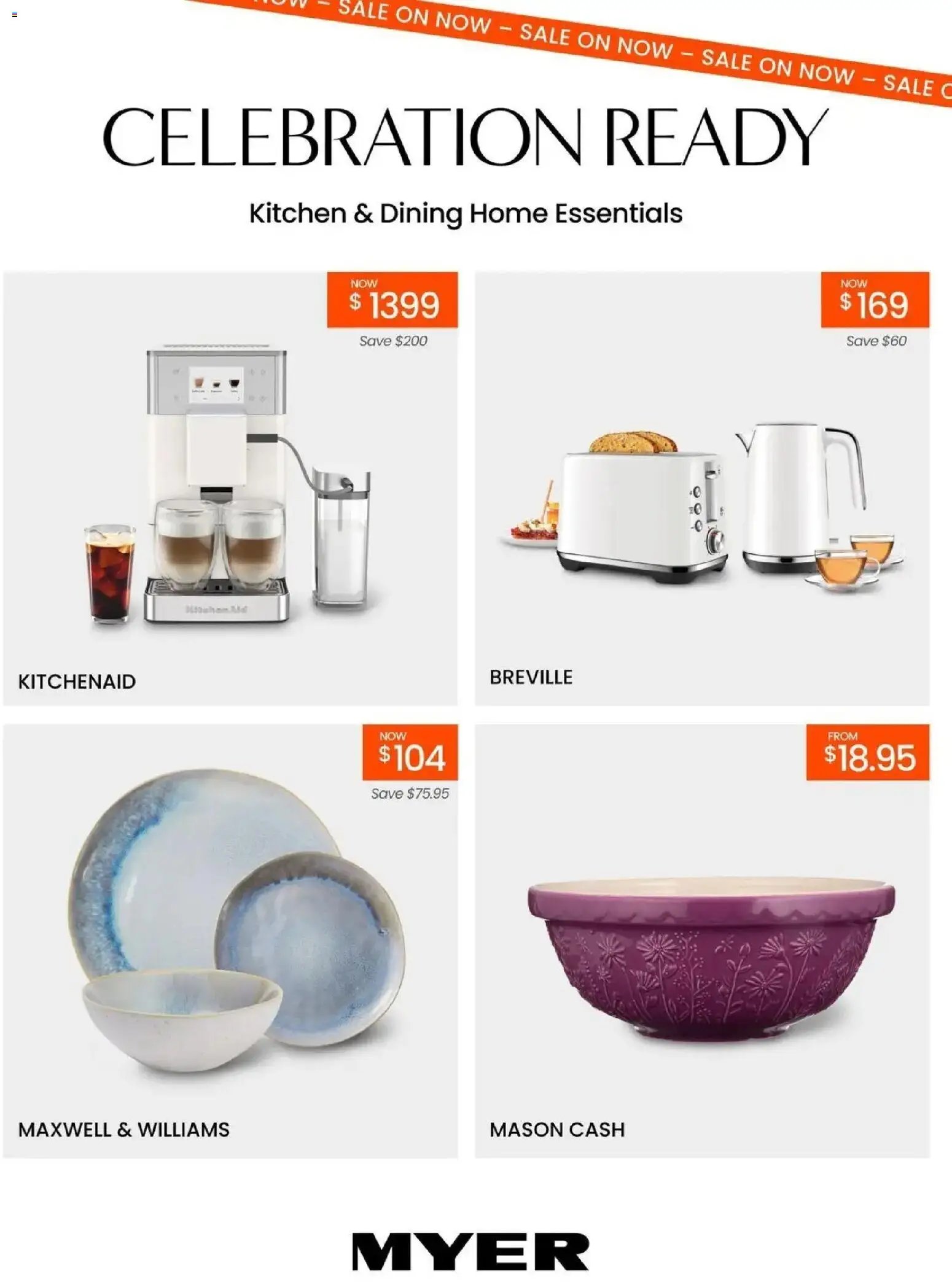 Myer Kitchen & Dining Home Essentials