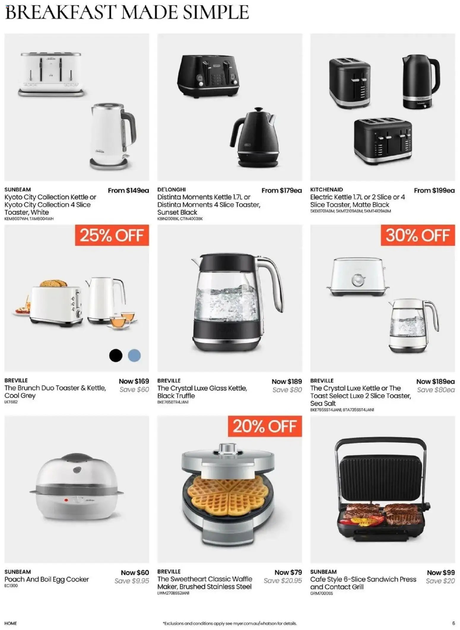Myer Kitchen & Dining Home Essentials