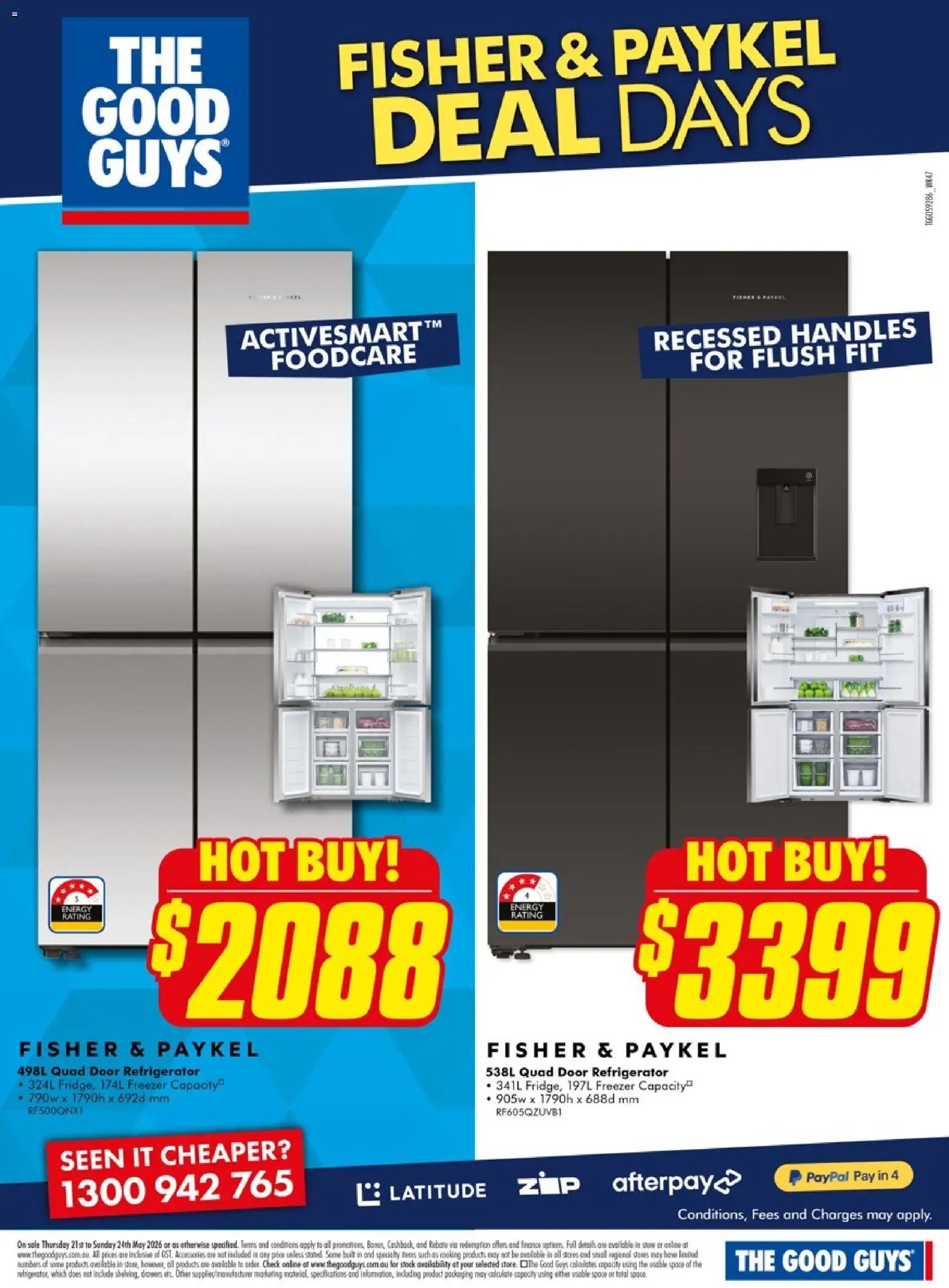 The Good Guys Fisher and Paykel (2026-05-20 - 2026-05-24) | 2