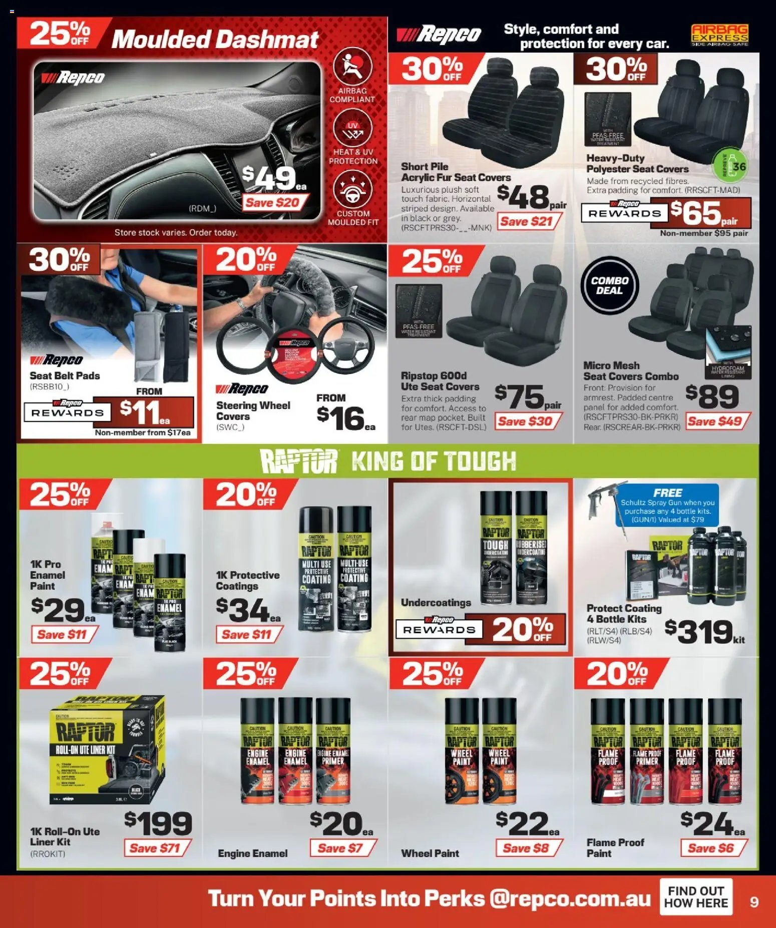 Repco catalogue