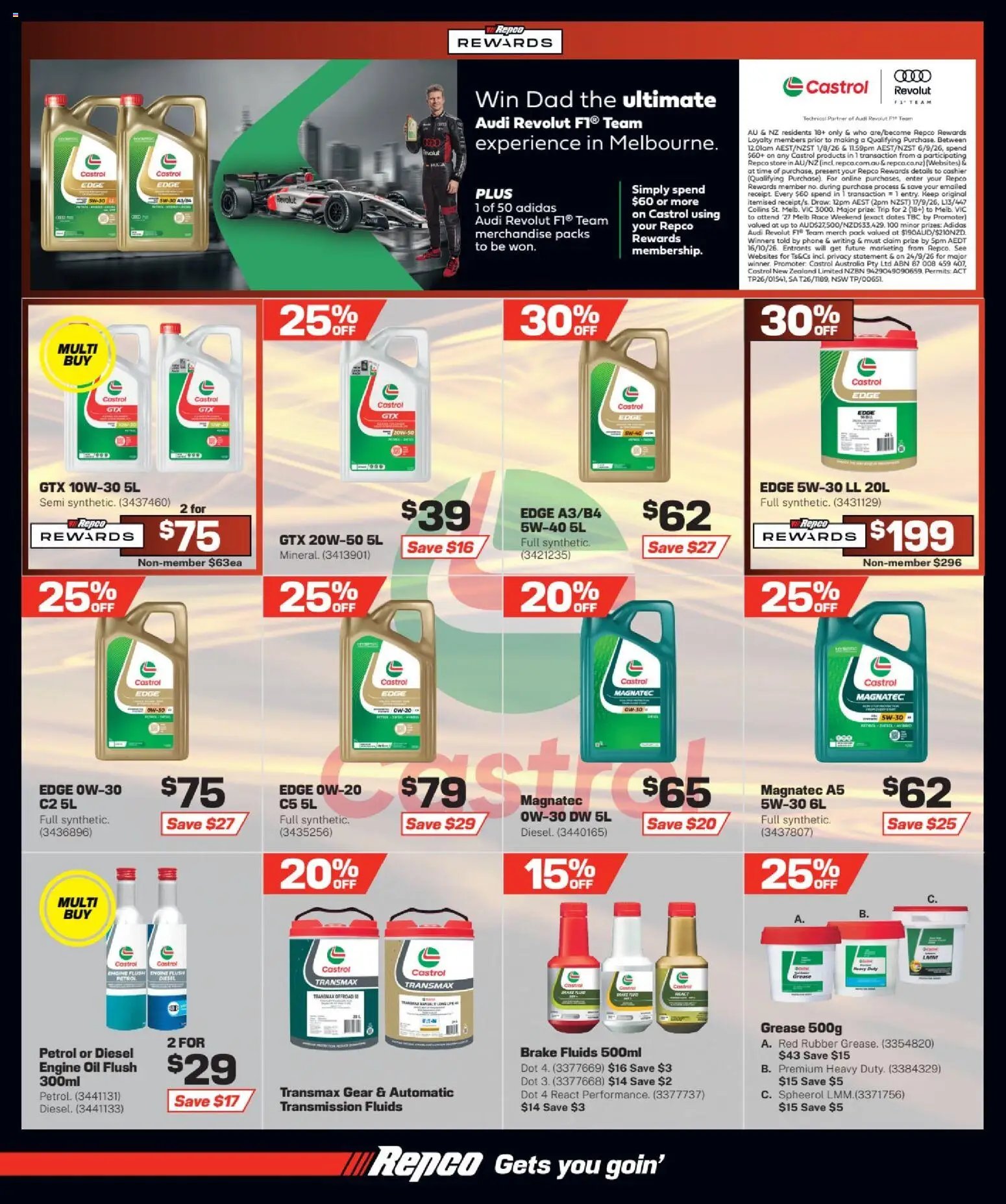 Repco catalogue