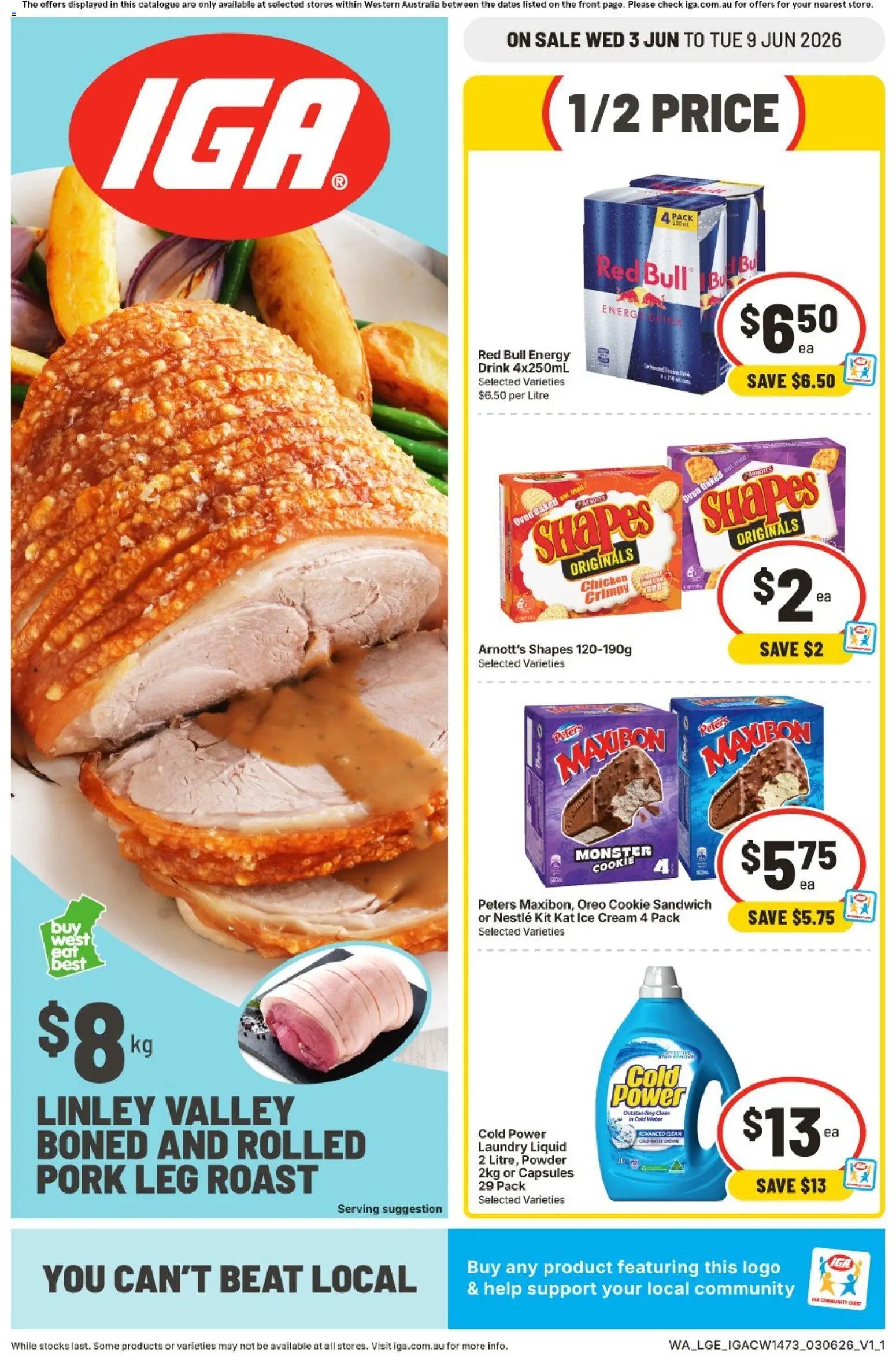 IGA catalogue WA