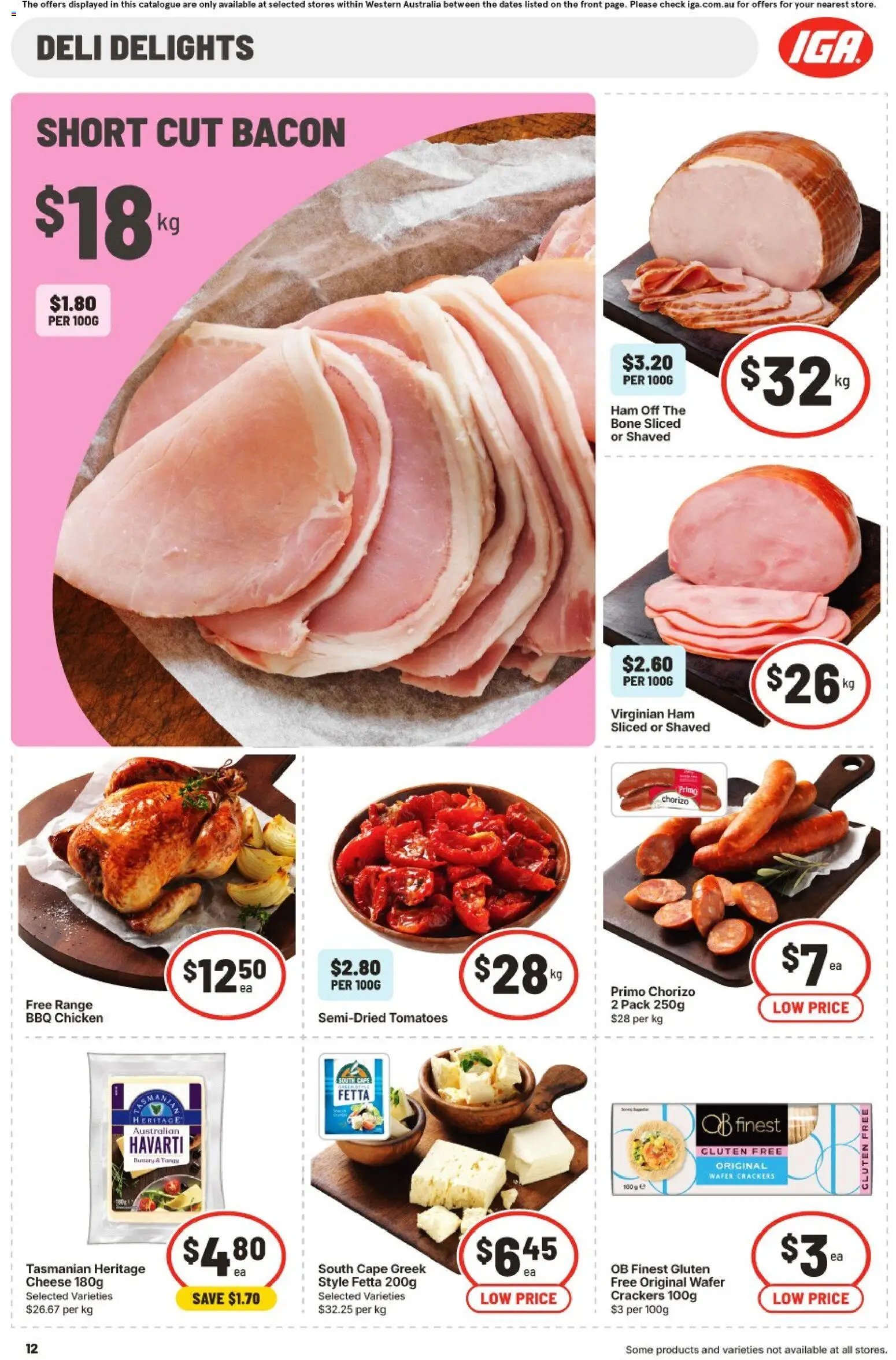 IGA catalogue WA