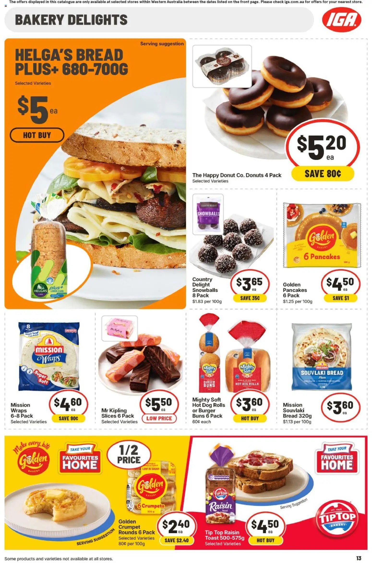 IGA catalogue WA