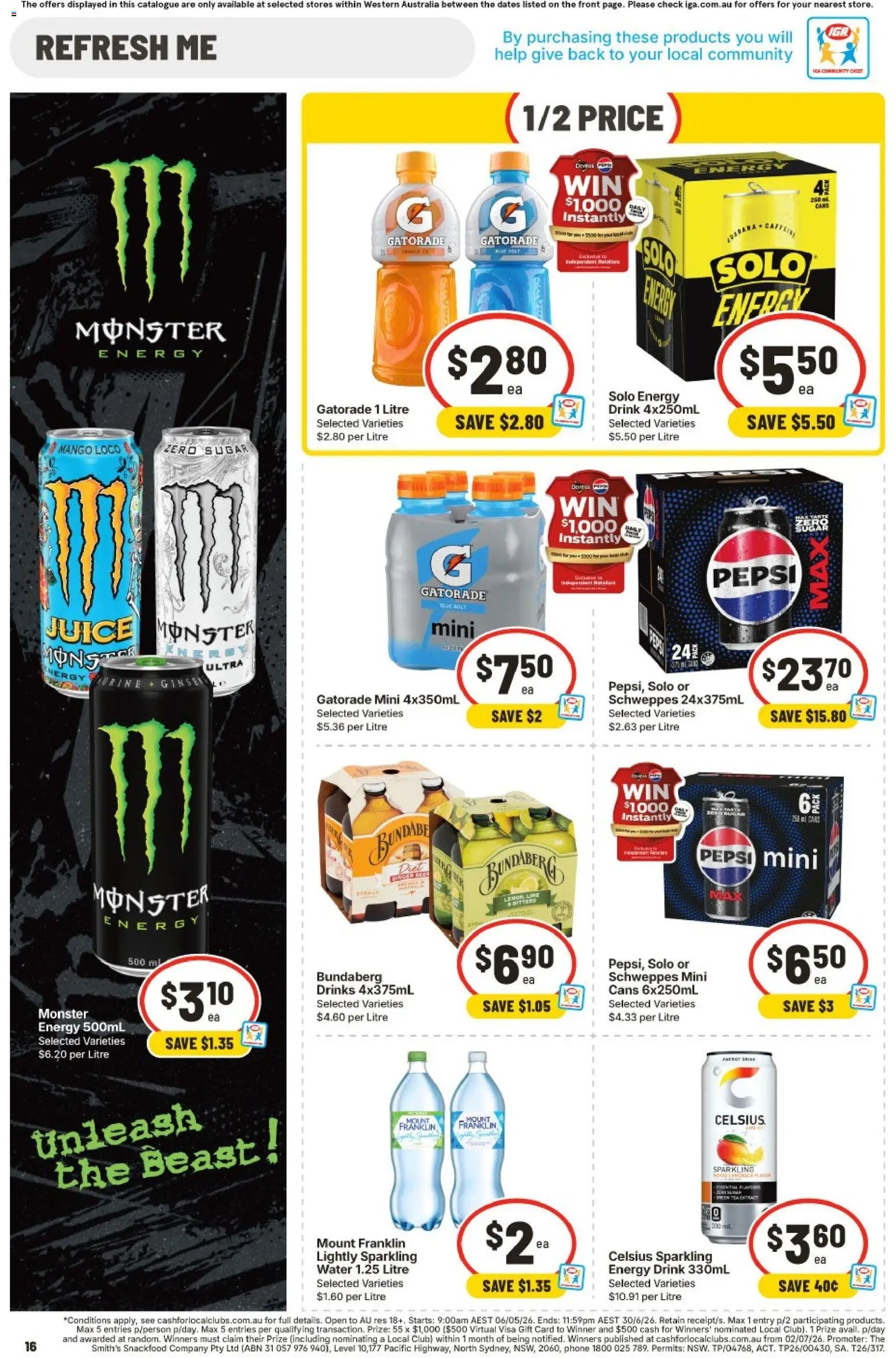 IGA catalogue WA