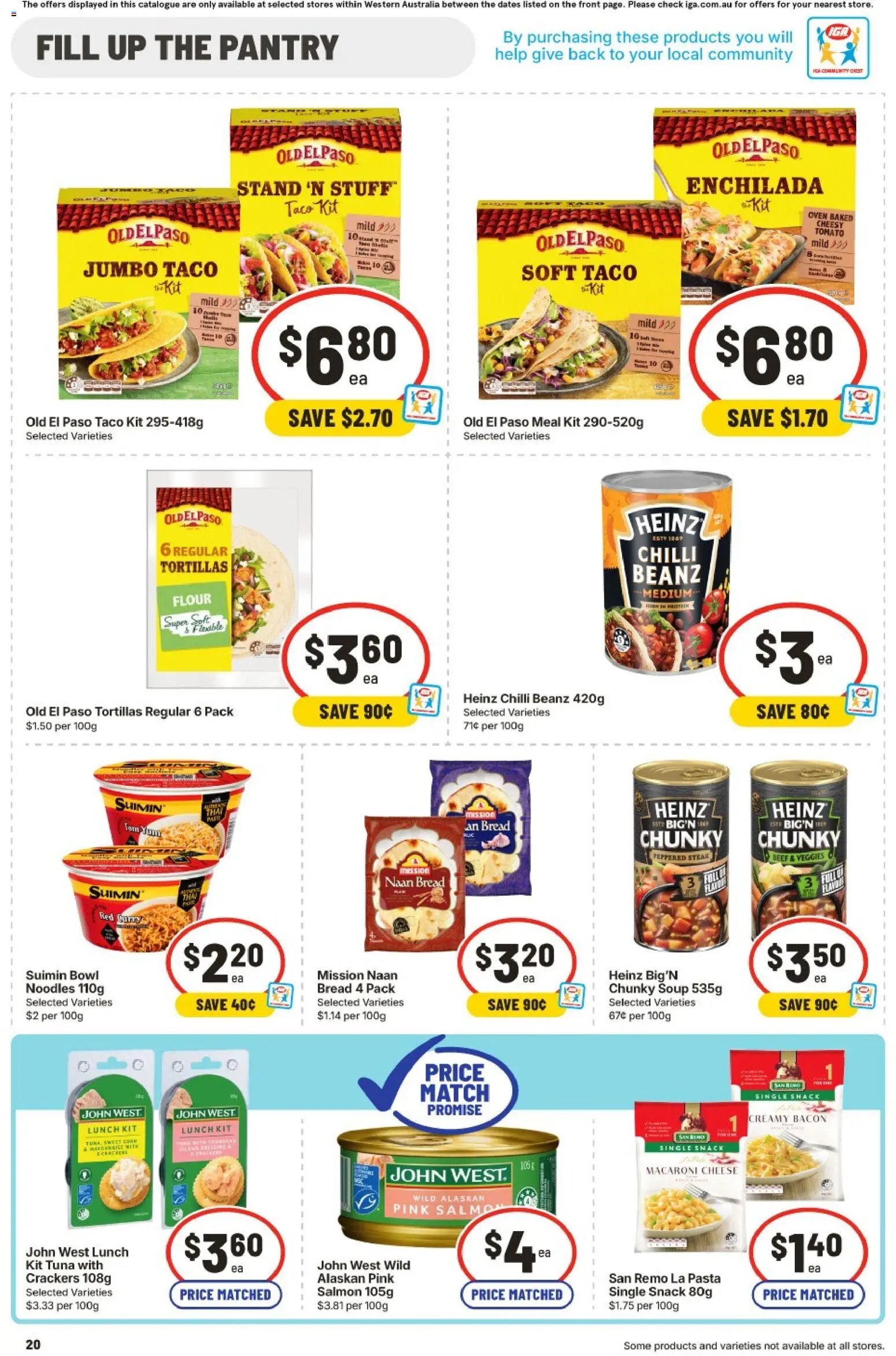 IGA catalogue WA