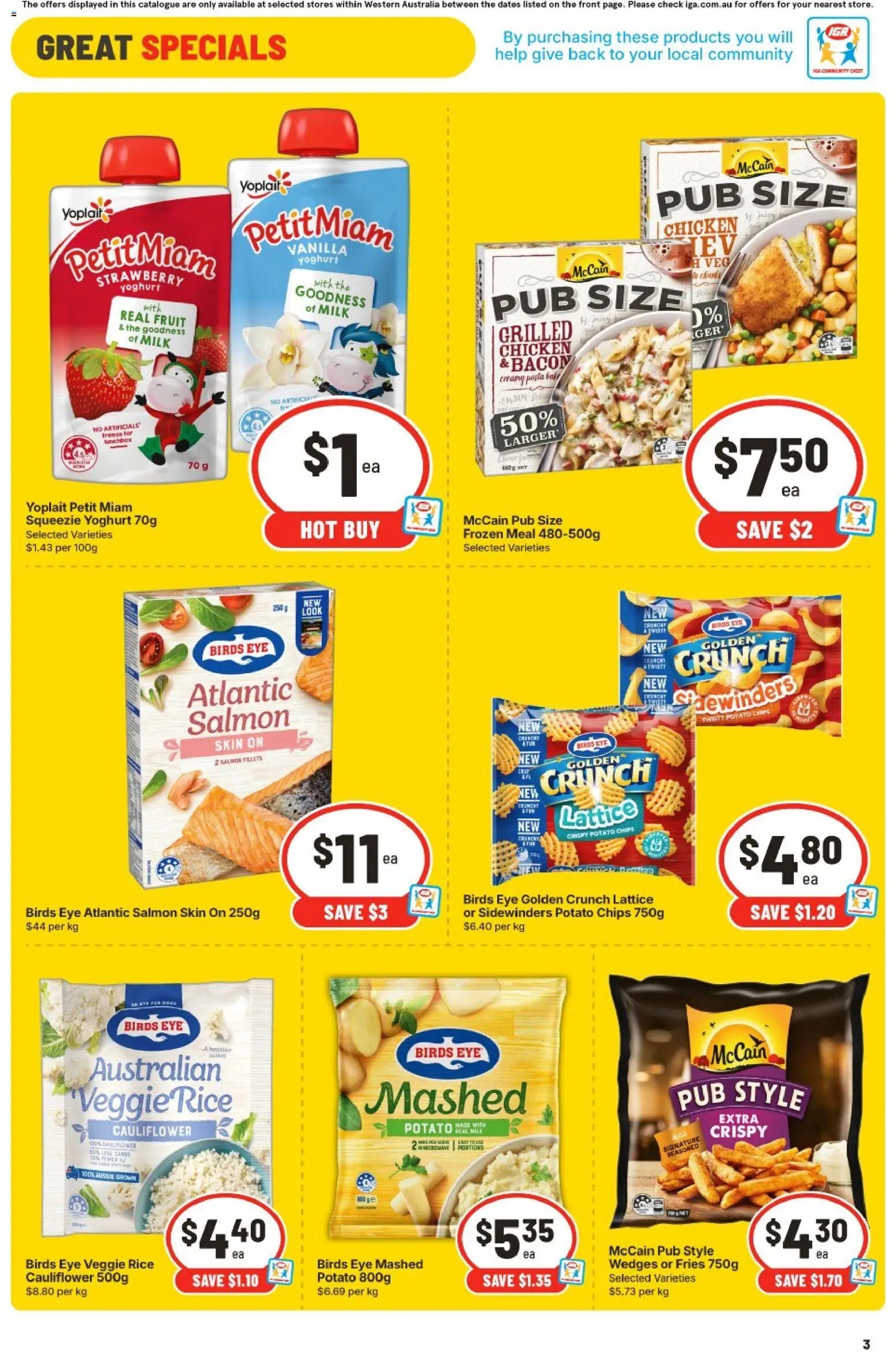 IGA catalogue WA